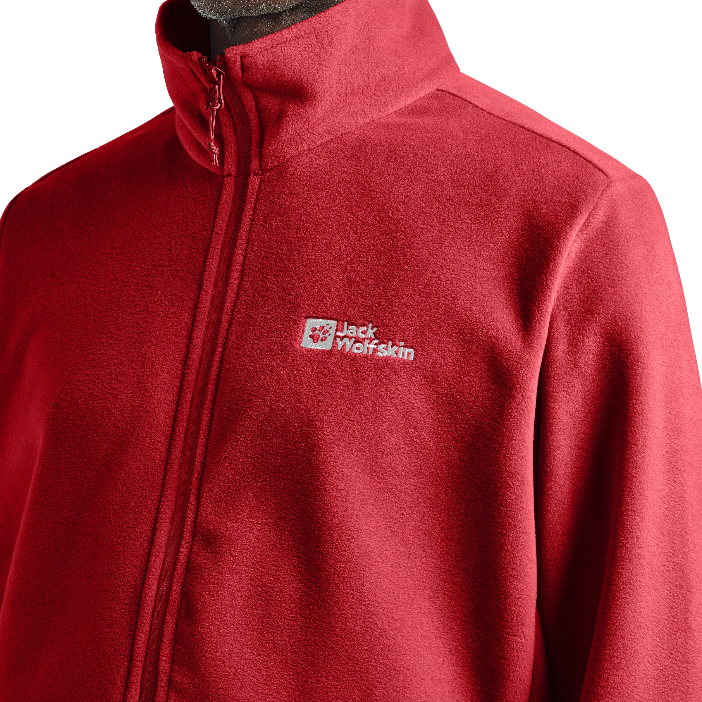 Jack Wolfskin Fleecejacke »TAUNUS FZ M«, leichter, dehnbarer, atmungsaktiver Midlayer