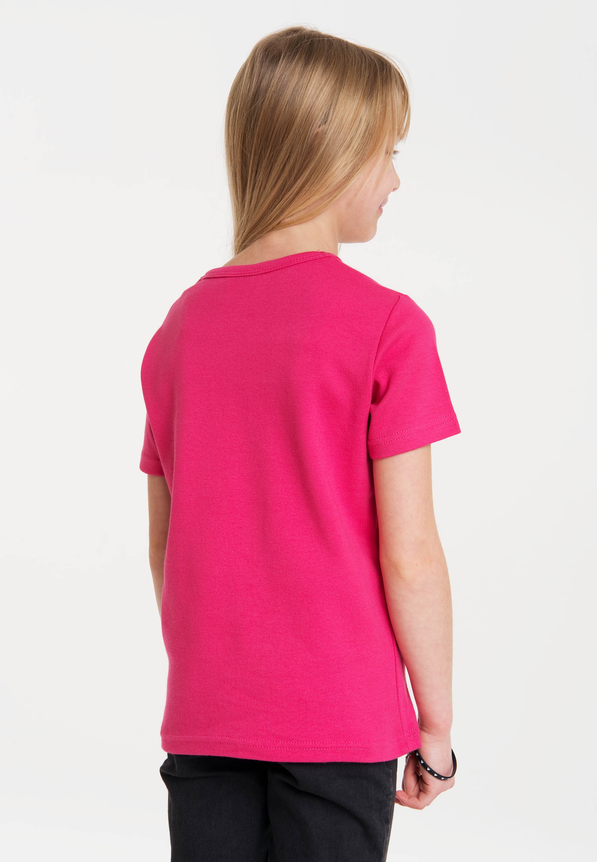 LOGOSHIRT T-Shirt »Peanuts - Snoopy Smiley«, mit niedlichem Snoopy-Frontprint