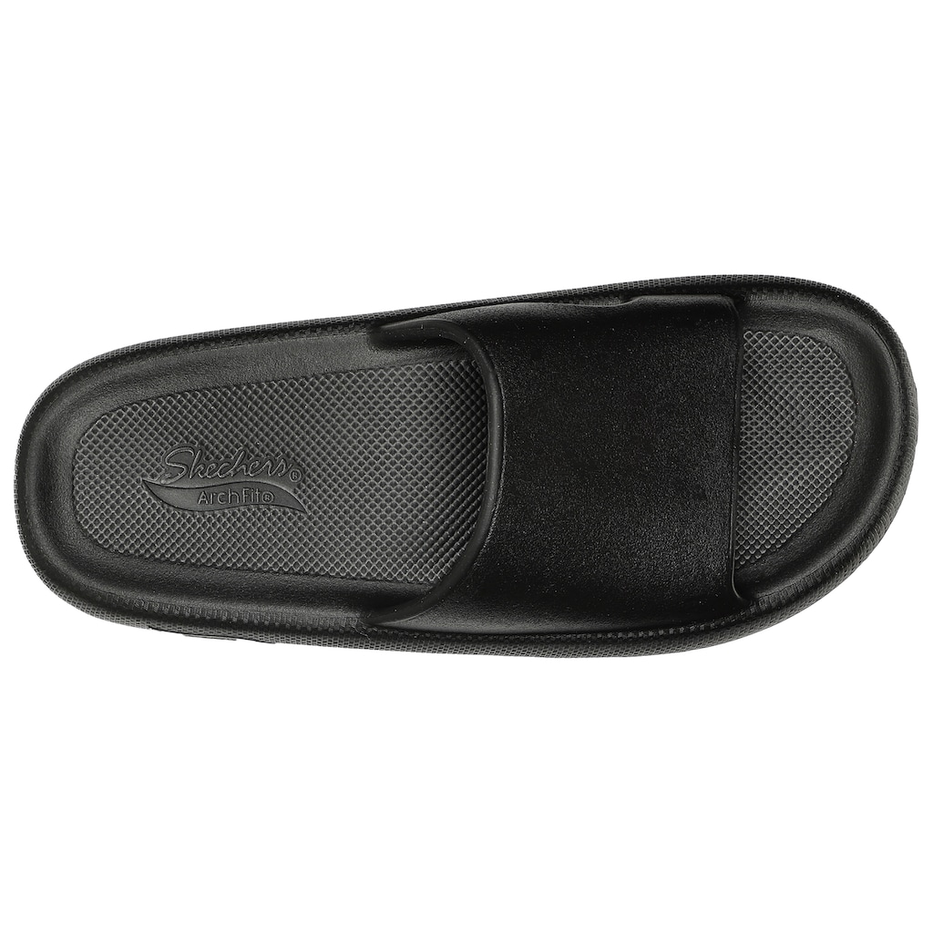 Skechers Pantolette »ARCH FIT HORIZON-«, Sommerschuh, Schlappen mit breitem Band