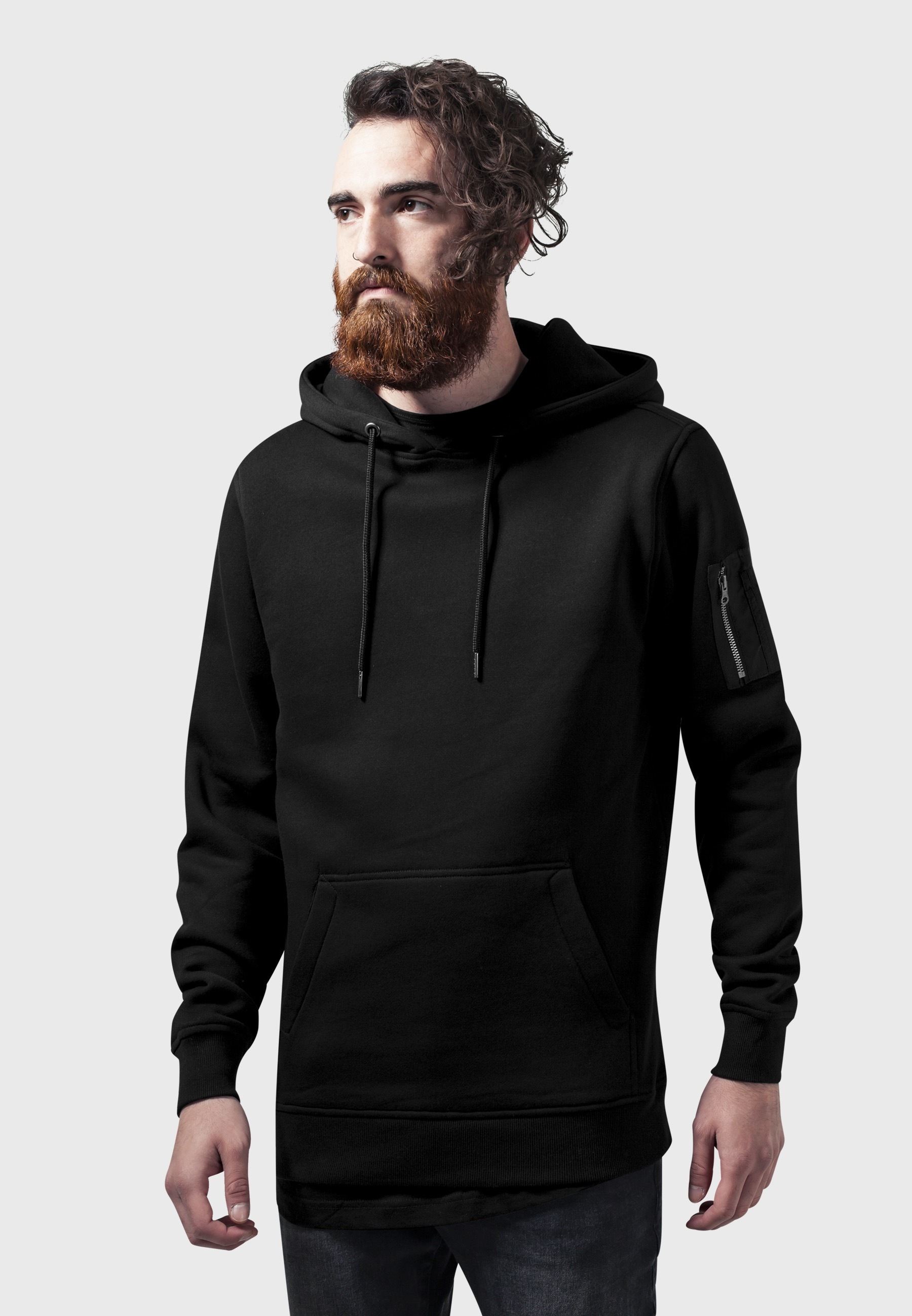 URBAN CLASSICS Sweatshirt »Urban Classics Herren Sweat Bomber Hoody«, 1 Stk.
