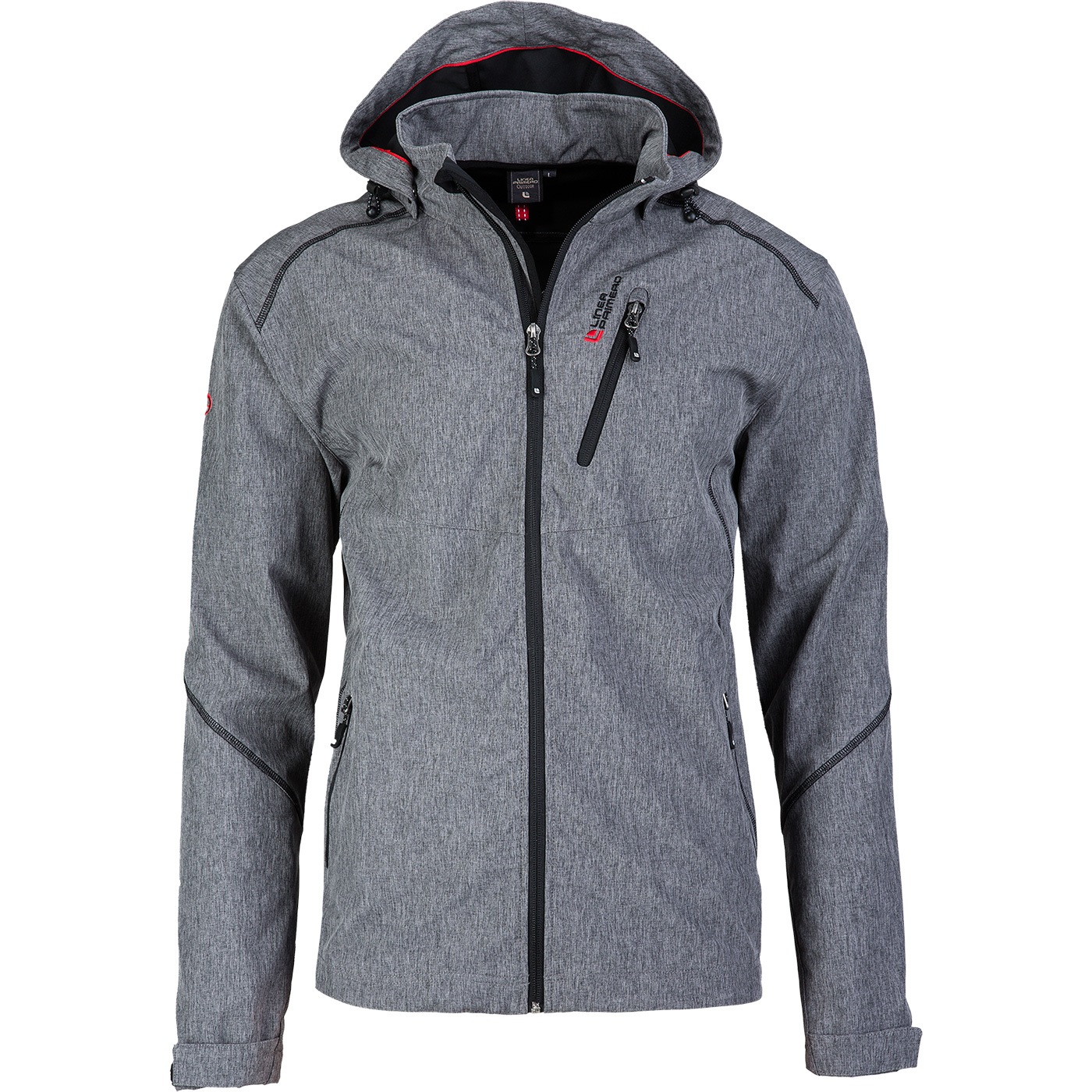 DEPROC Active Softshelljacke "GAROU PEAK MEN", in edler Melange-Optik günstig online kaufen