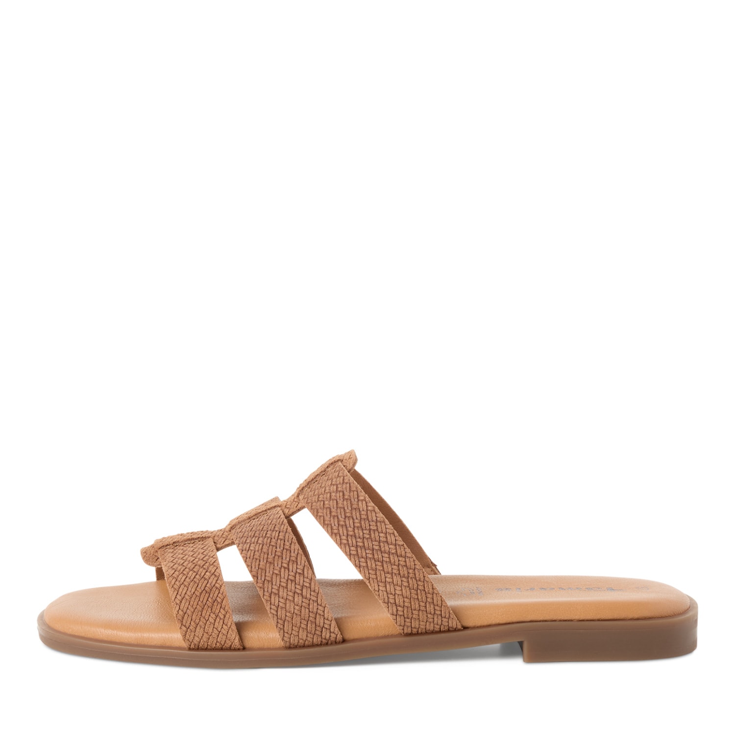 Tamaris Pantolette  , Sommerschuh, Schupfschuh, Flats mit modischen Riemchen
