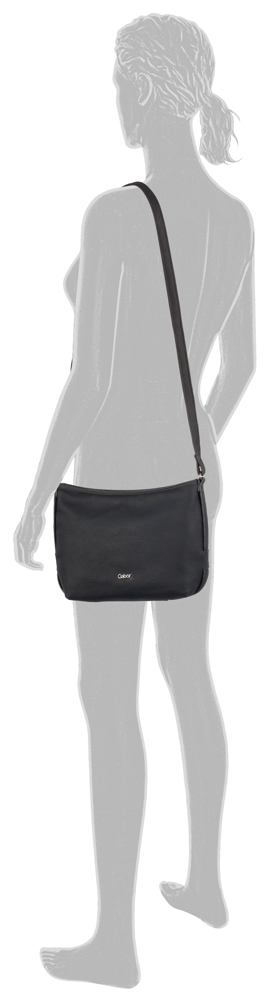 Gabor "Malu" aus weichem genarbtem Lederimitat mit raffinierten Cut-Outs günstig online kaufen