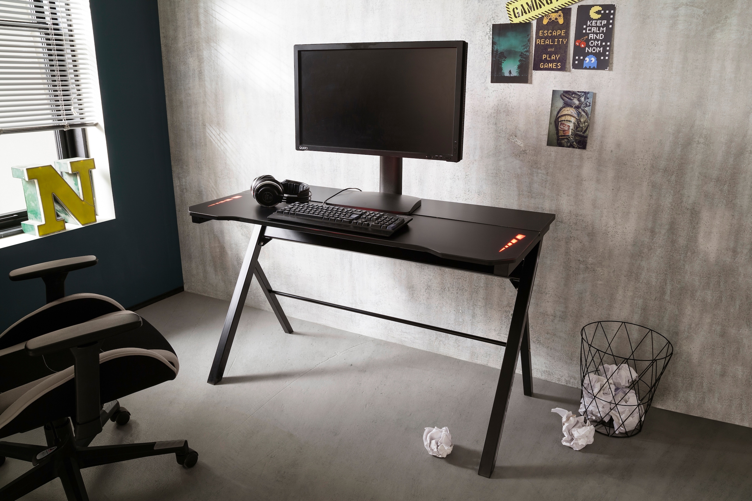 Tisch« »Gaming BAUR bestellen furniture | Gamingtisch MCA