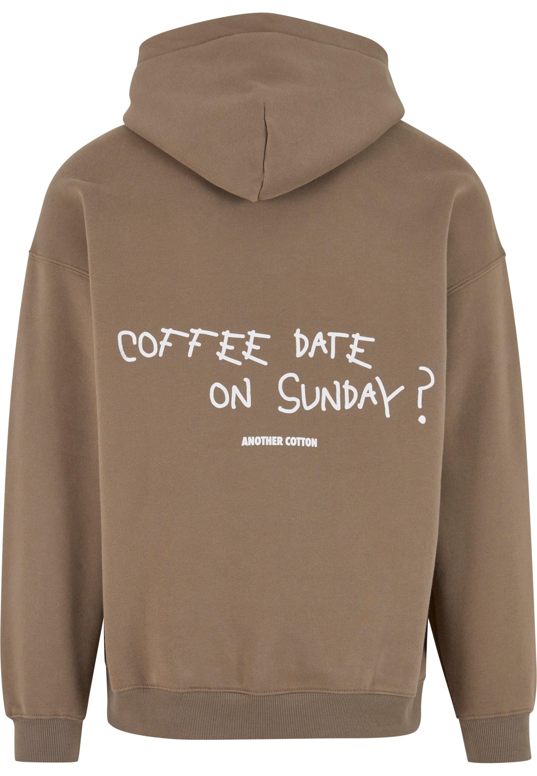 Another Cotton Lab Kapuzensweatshirt »Another Cotton Lab Coffee Date Oversized Hoodie«, (1 tlg.)