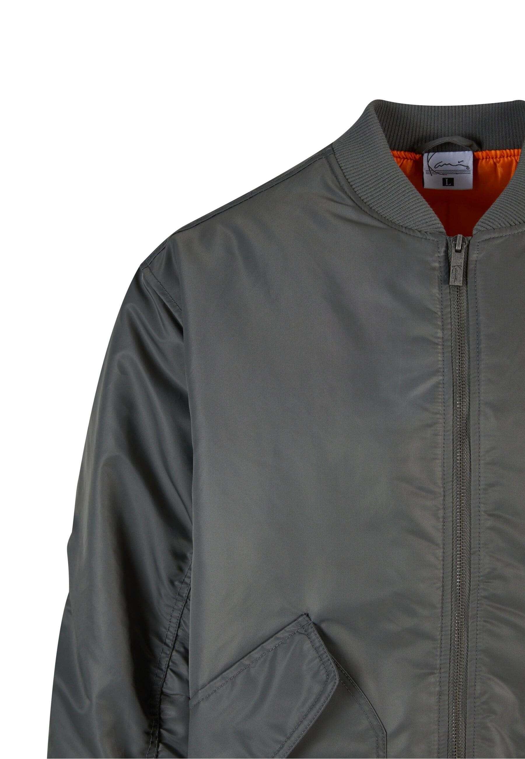 Karl Kani Bomberjacke »Karl Kani Karl Kani Small Signature Distressed Bomber Jacket«, (1 St.), ohne Kapuze