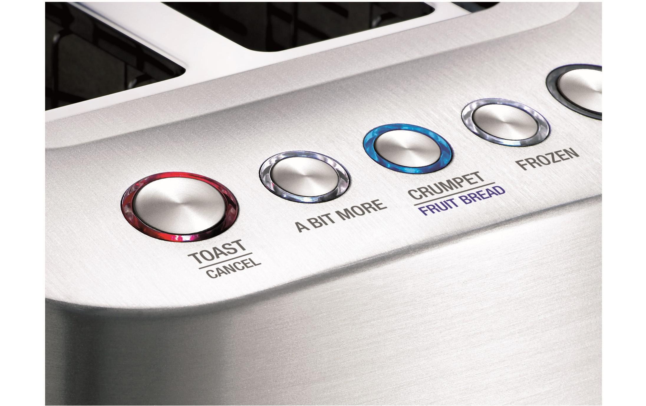 Sage Toaster »The Smart Toast Silberfarben« 2 kurze Schlitze für 2 Scheiben 1000 W