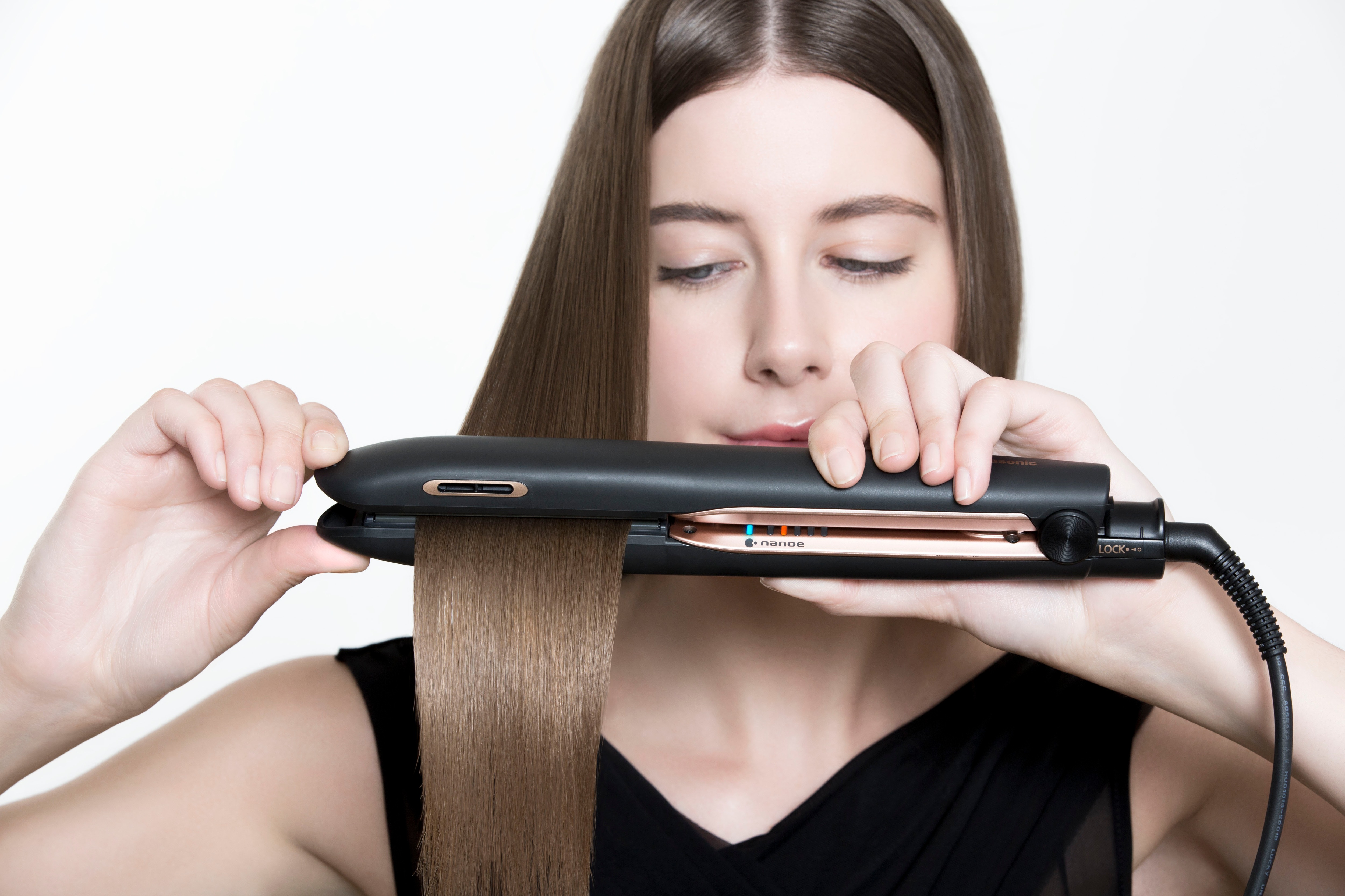 Thumbnail - Panasonic Glätteisen "EH-PHS9KK825" Keramik-Beschichtung mit nanoe™-Technologie