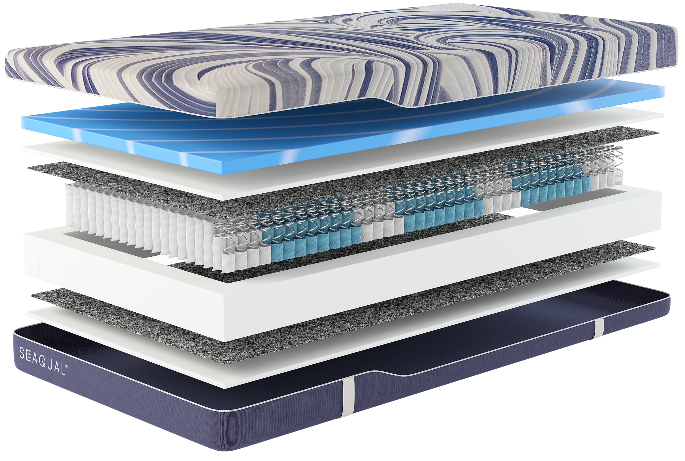 Hn8 Schlafsysteme Taschenfederkernmatratze »Ocean Clean TFK«, 21 cm hoch, (1 St., 1-tlg.)