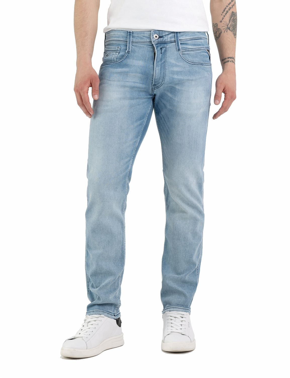Replay Slim-fit-Jeans "Anbass Superstretch" elastisch günstig online kaufen