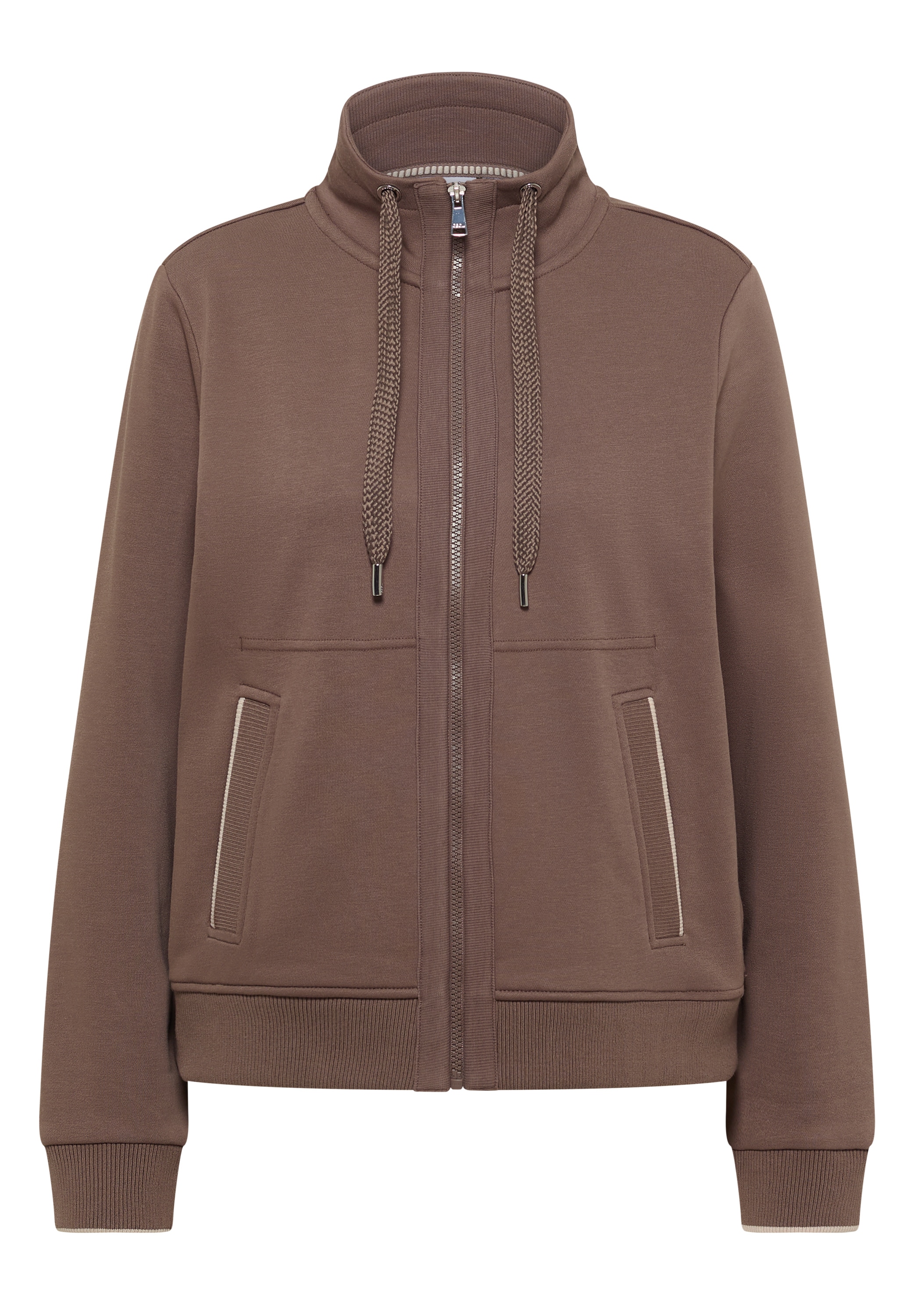 Cecil Sweatjacke mit Stehkragen
