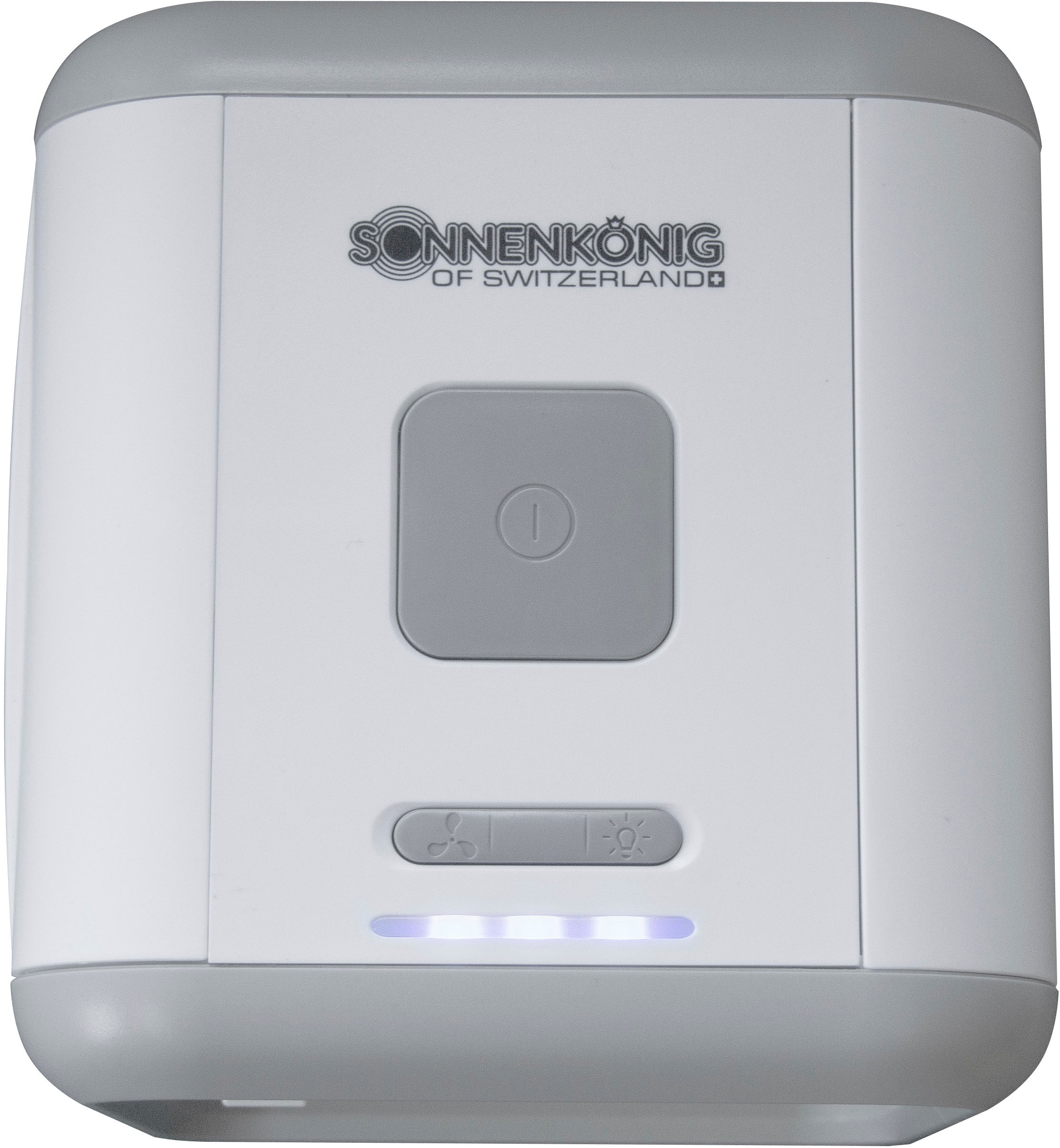 Sonnenkönig Tischventilator »Fresh Cube, Filter aus künstlichem Hirschleder, 0.4L Tank, laufruhig«, einfache Bedienung, 3 Ventilationsstufen