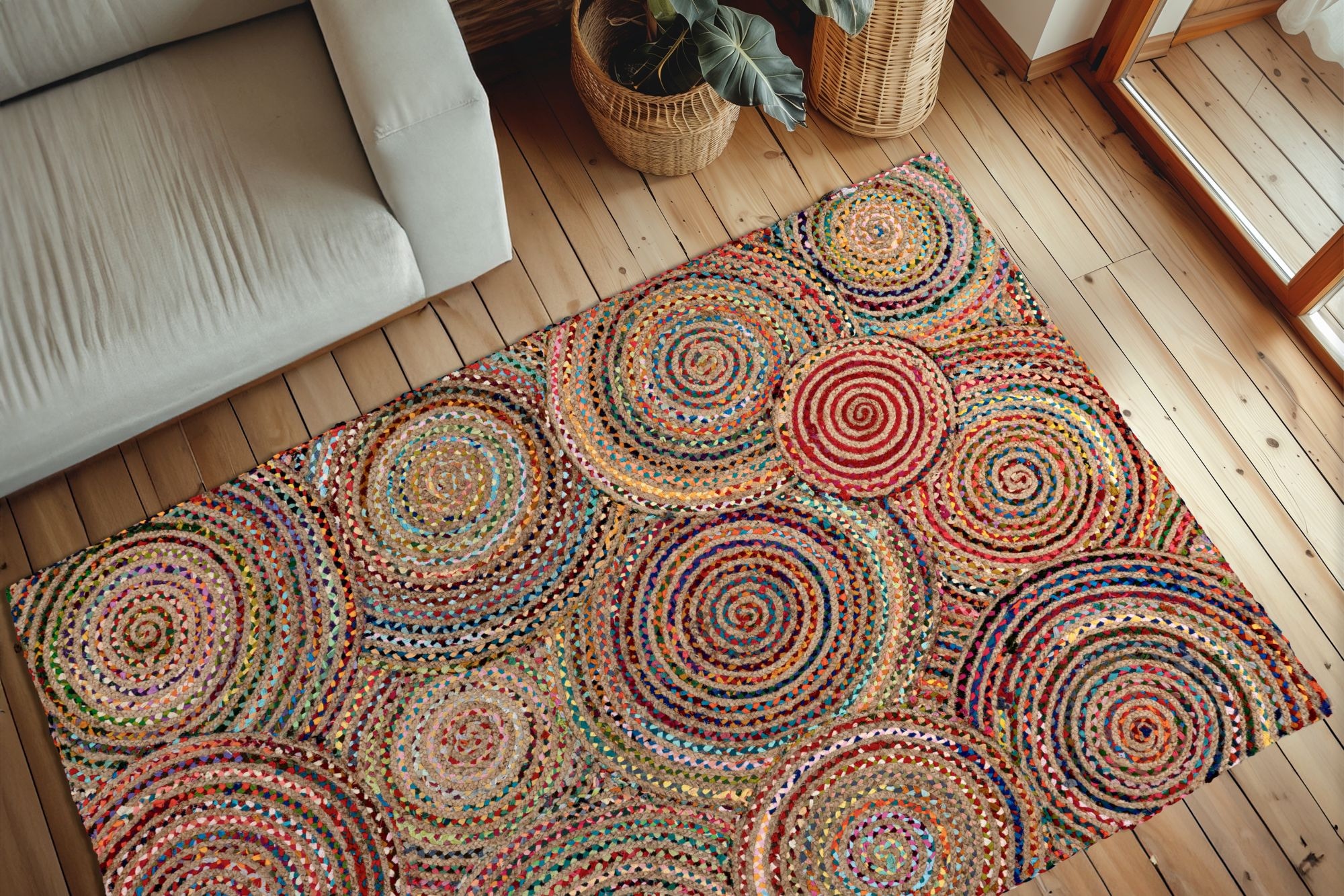 Kayoom Teppich »Tulum 356« rechteckig 8 mm Höhe Kurzflor