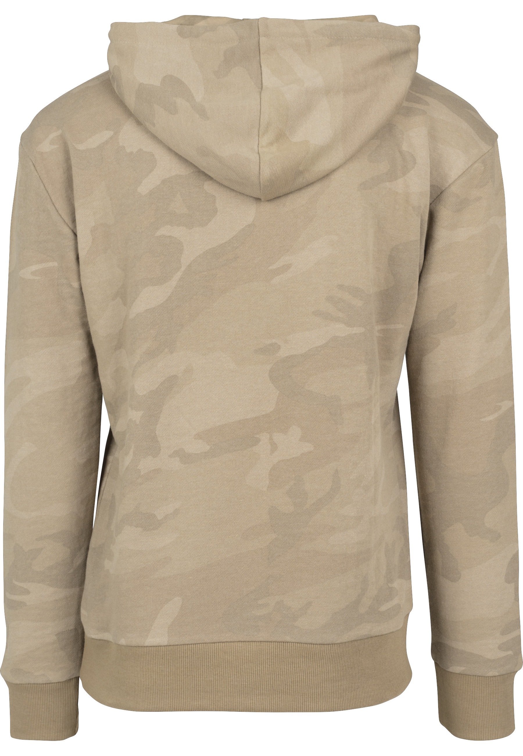 URBAN CLASSICS Kapuzenpullover "Urban Classics Herren High Neck Camo Hoody" günstig online kaufen