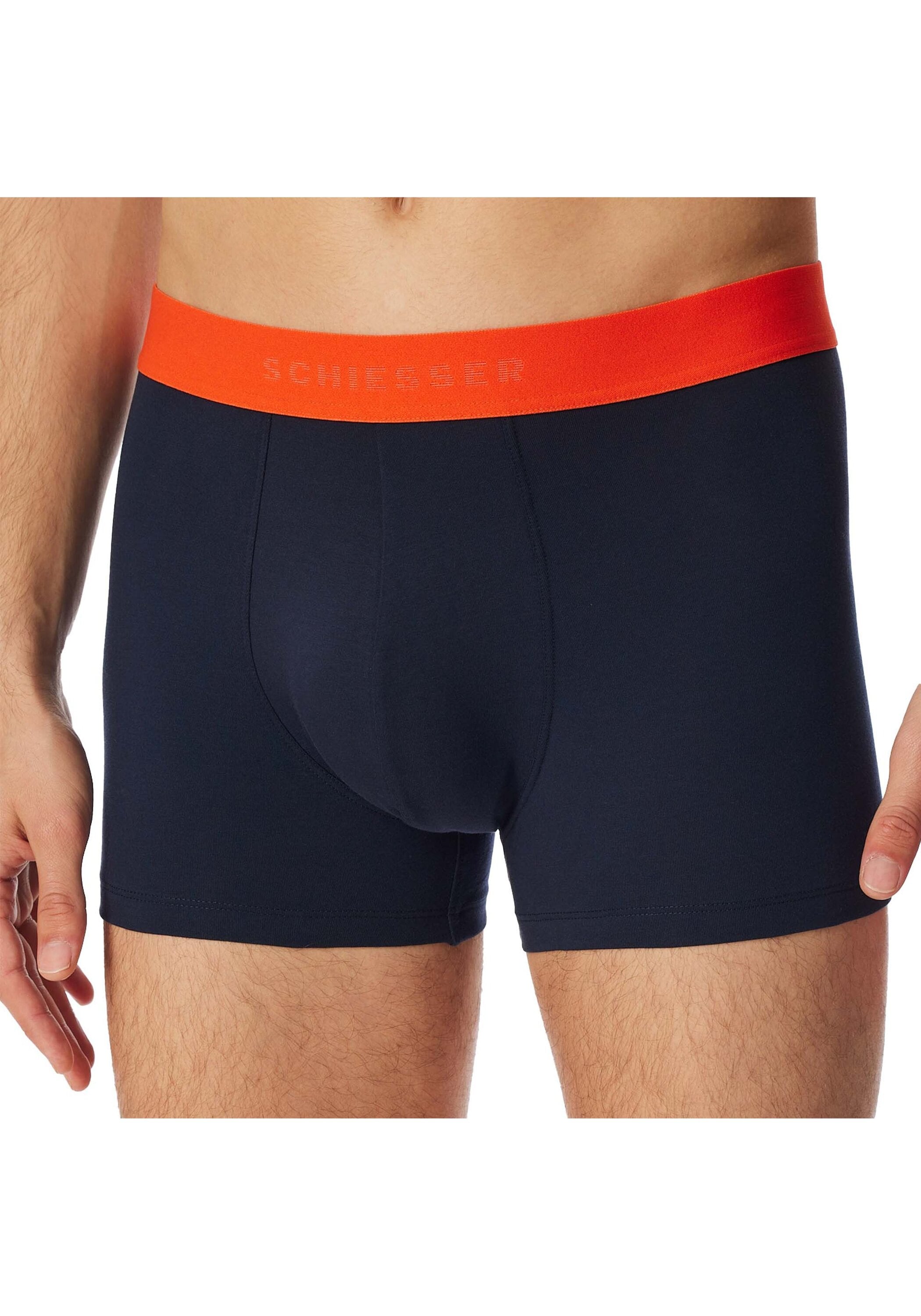 Schiesser Boxershorts ""95/5"", (5er Pack), farblich abgesetzter, sportlich günstig online kaufen