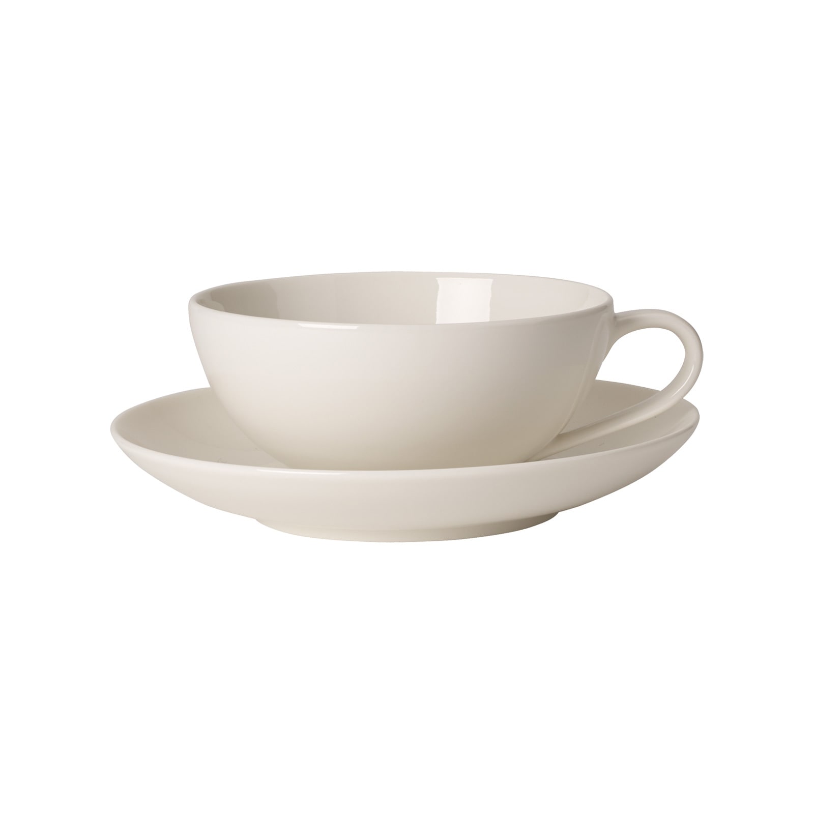 Villeroy & Boch Tasse "Teetasse mit Untertasse For Me 110 ml weiß" günstig online kaufen