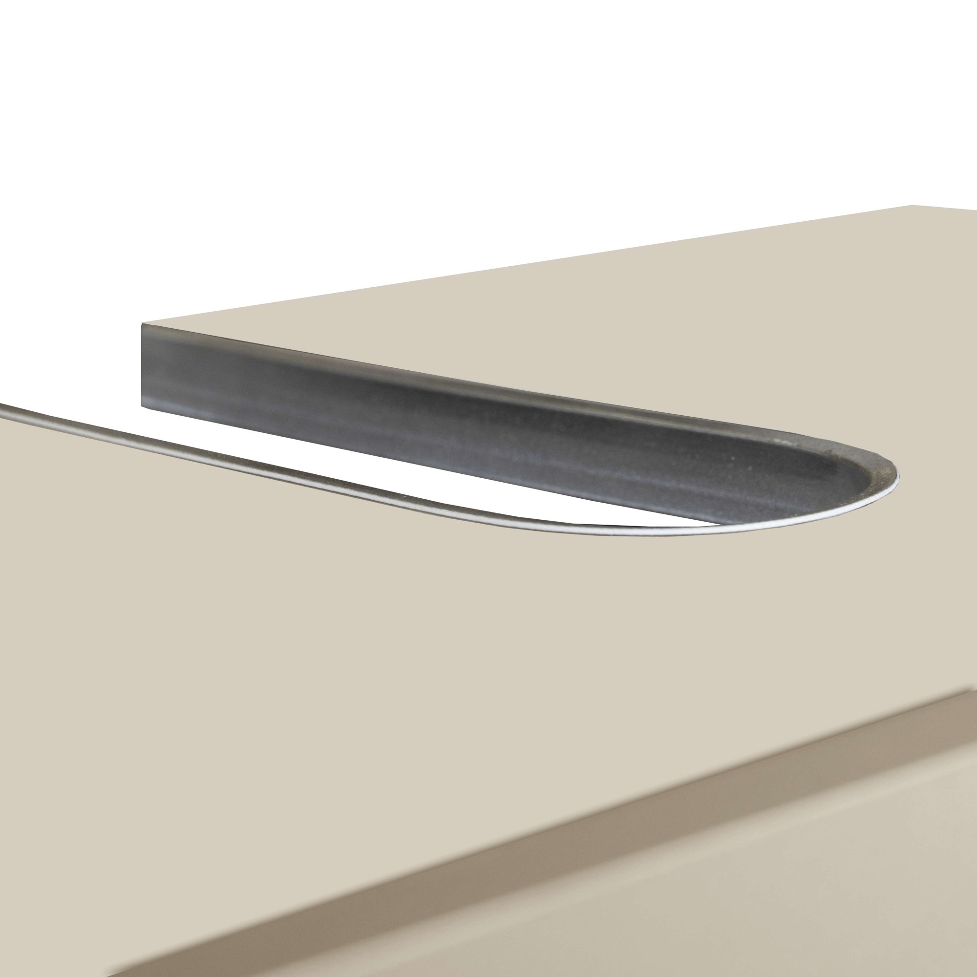welltime Waschbeckenunterschrank »Vela,Breite 60cm, 2 Türen, 2 Fächer, mit Siphonausschnitt« 1 Stk. tlg. Waschbeckenunterschrank,Waschtisch,Design mit schrägen Türen