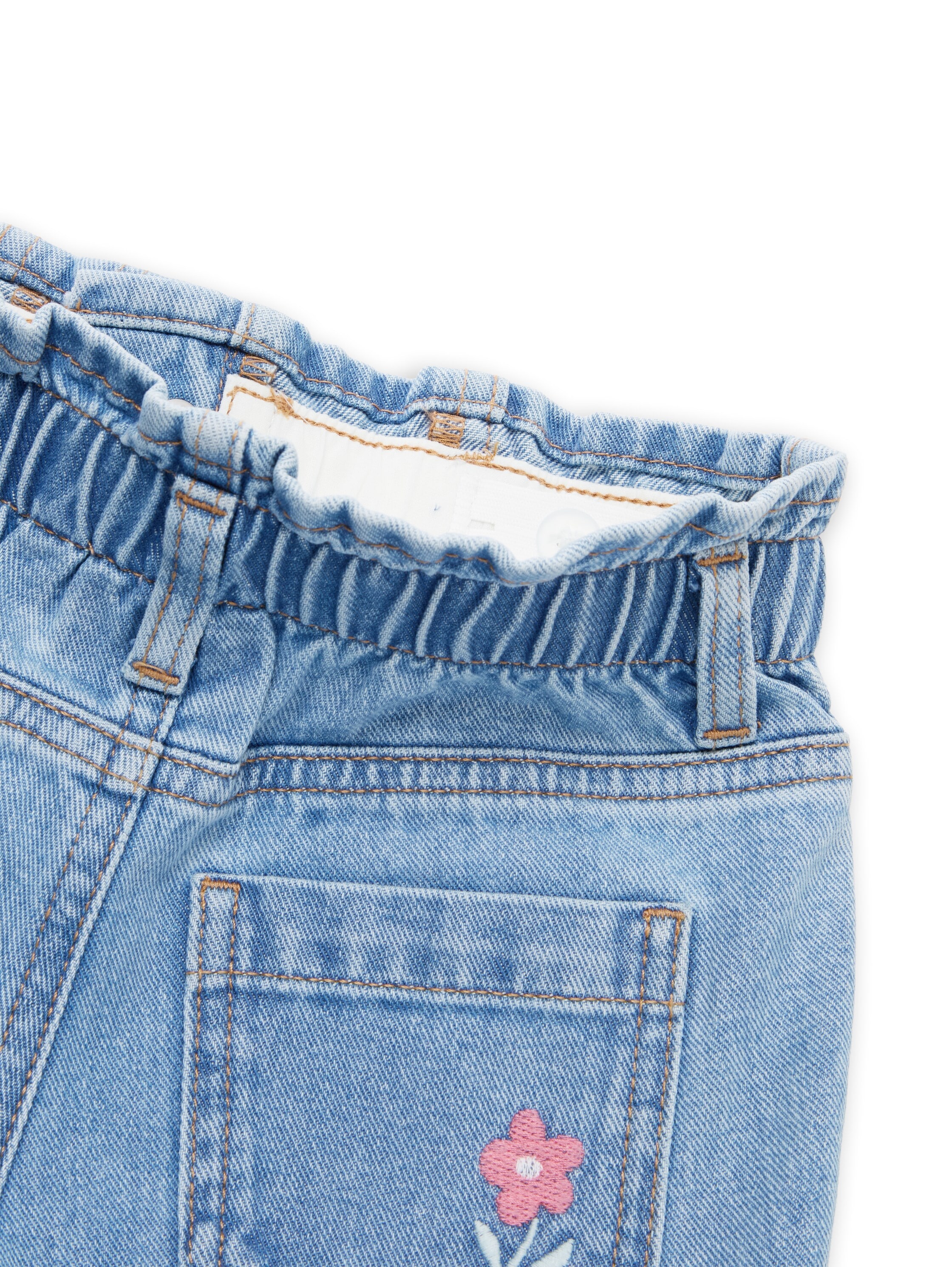 TOM TAILOR 5-Pocket-Jeans mit Stickereien / Girls