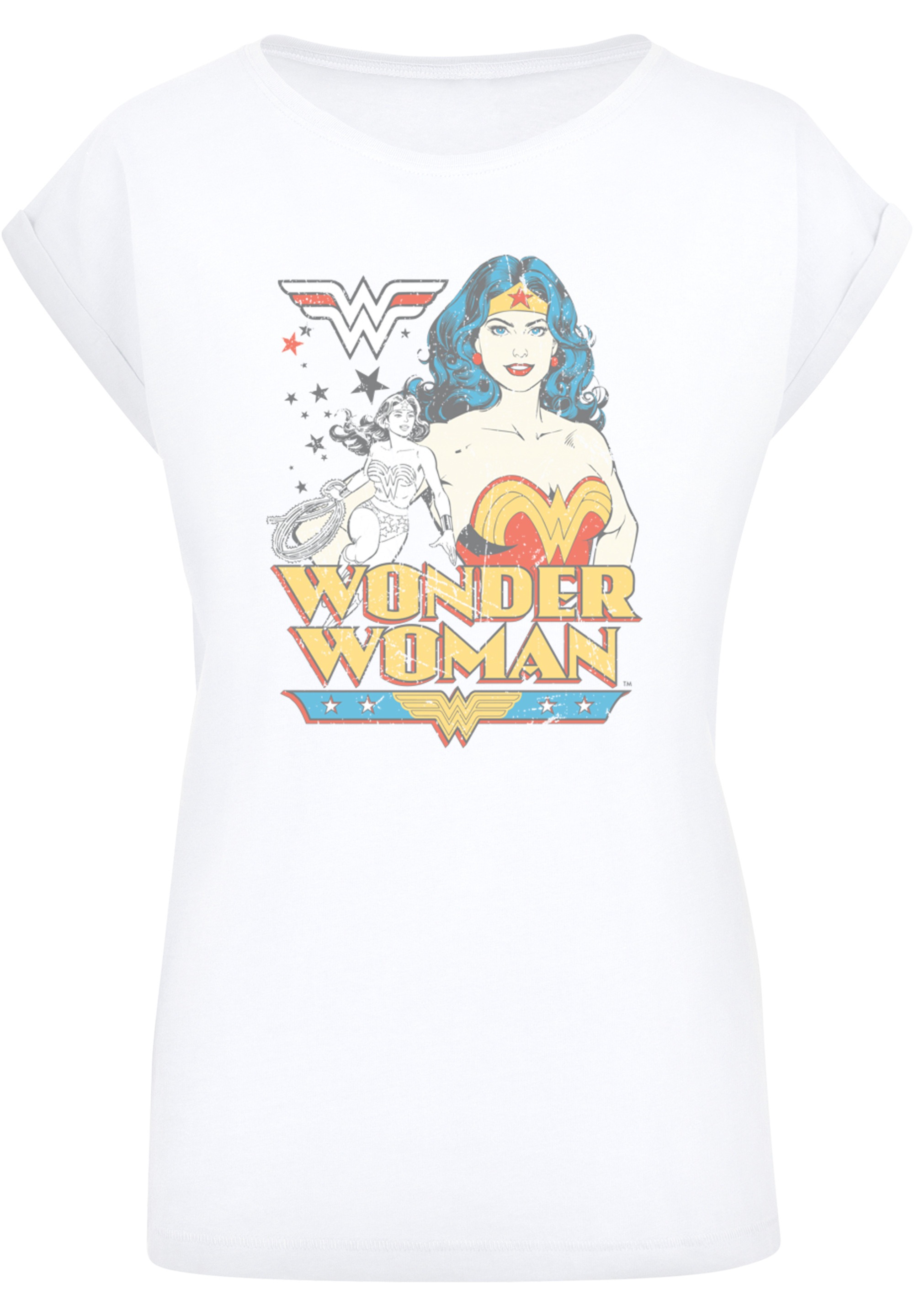 F4NT4STIC T-Shirt »DC Comics Superhelden Wonder Woman Posing«, Print
