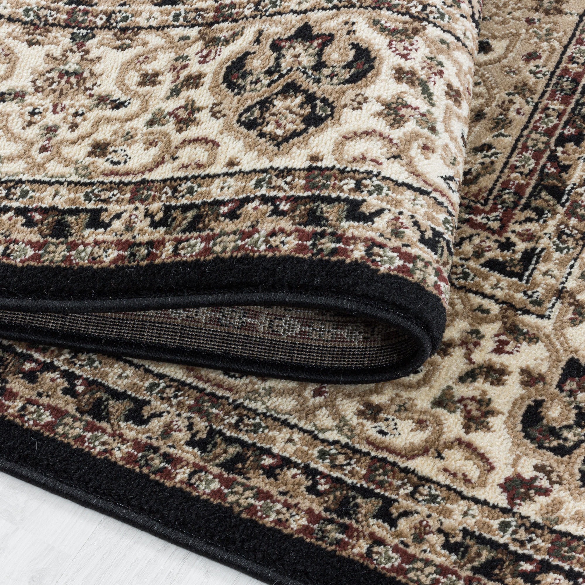 Ayyildiz Teppiche Teppich »KASHMIR 2608«, rechteckig, 10 mm Höhe, Orient Optik, pflegeleicht, robuster Kurzflor, Wohnzimmer