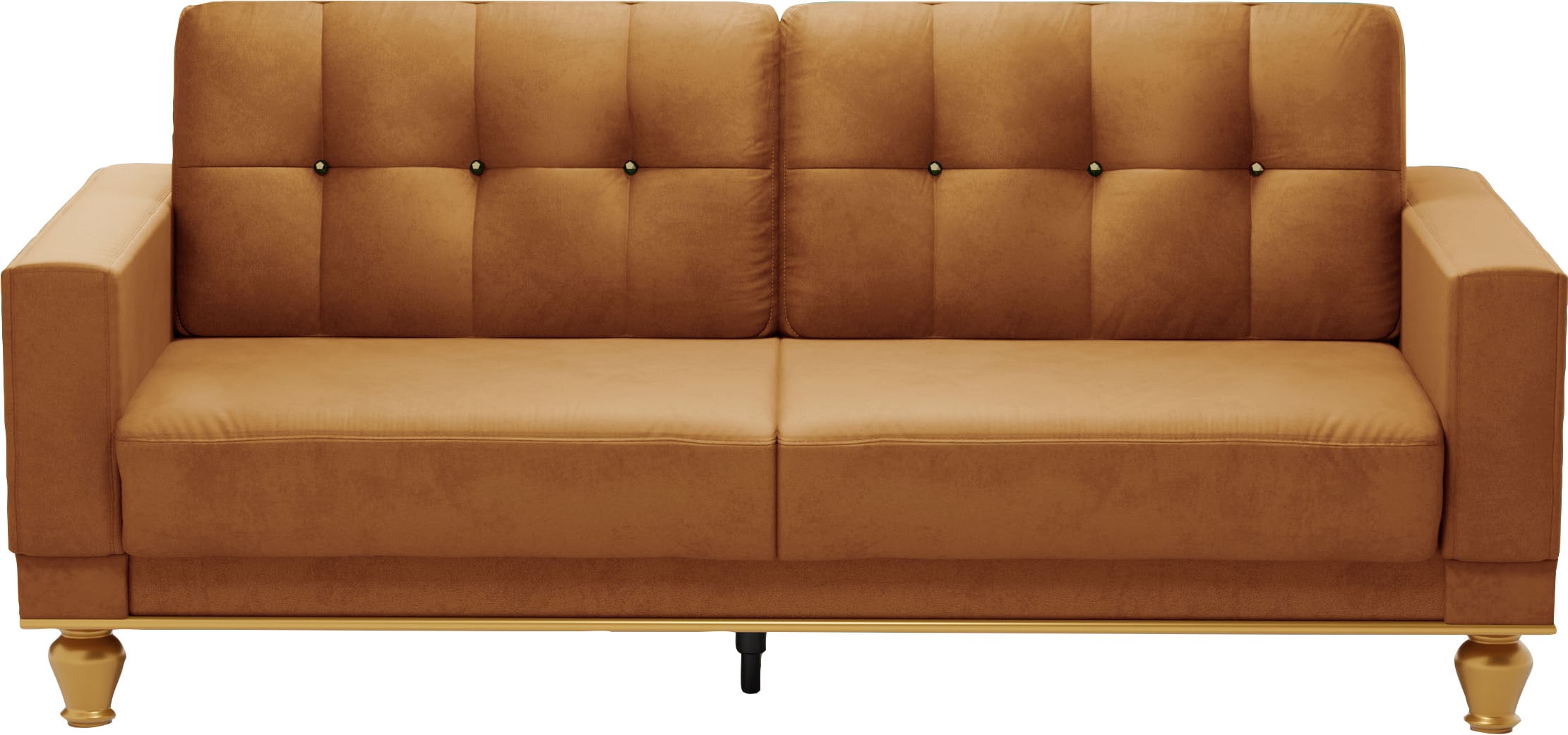 sit&more 3-Sitzer »Orient 5«, mit Strass-Stein, wahlweise mit Bettfunktion und Bettkasten
