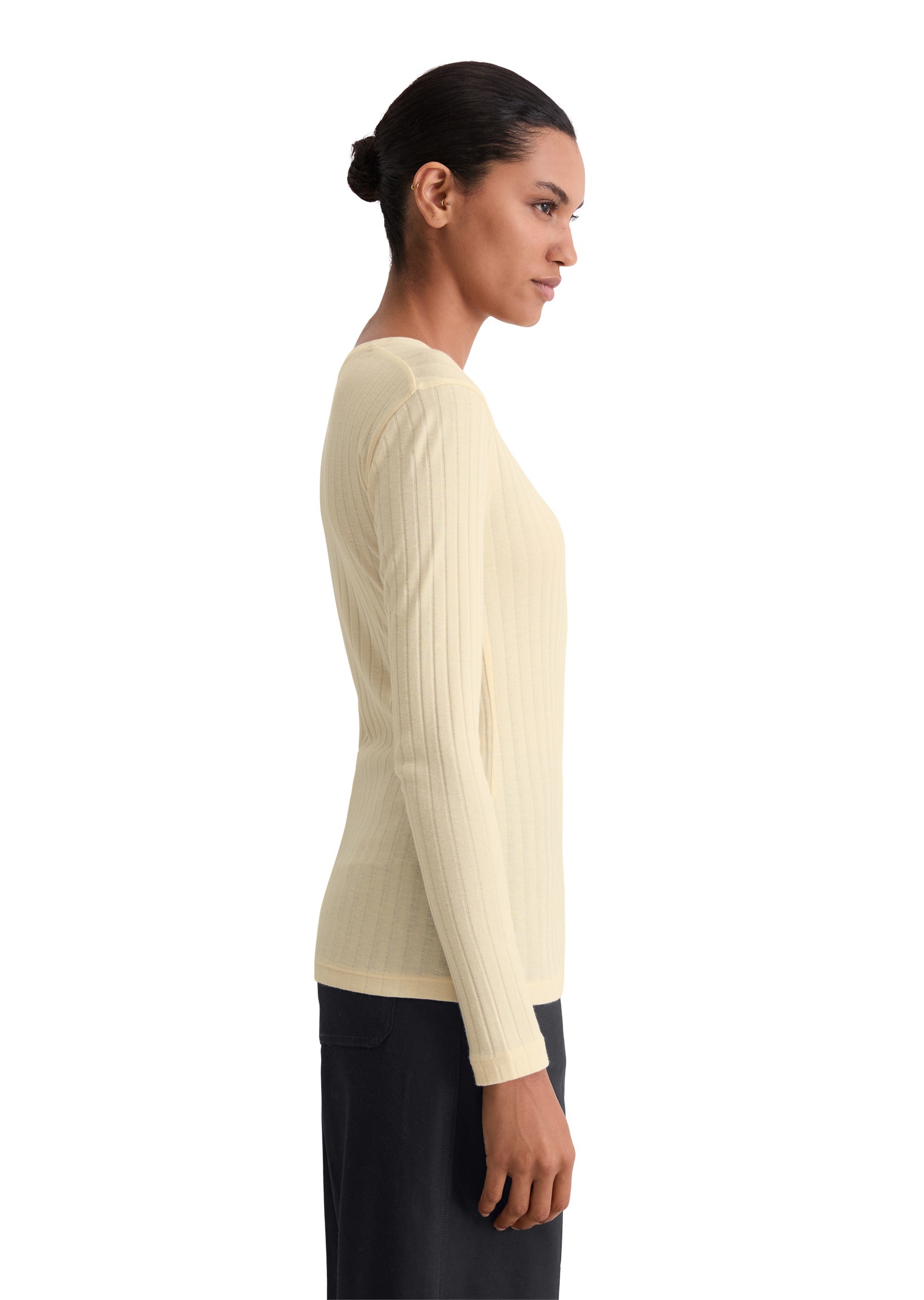 Marc OPolo Langarmshirt "aus Organic-Cotton-Modal-Mix" günstig online kaufen