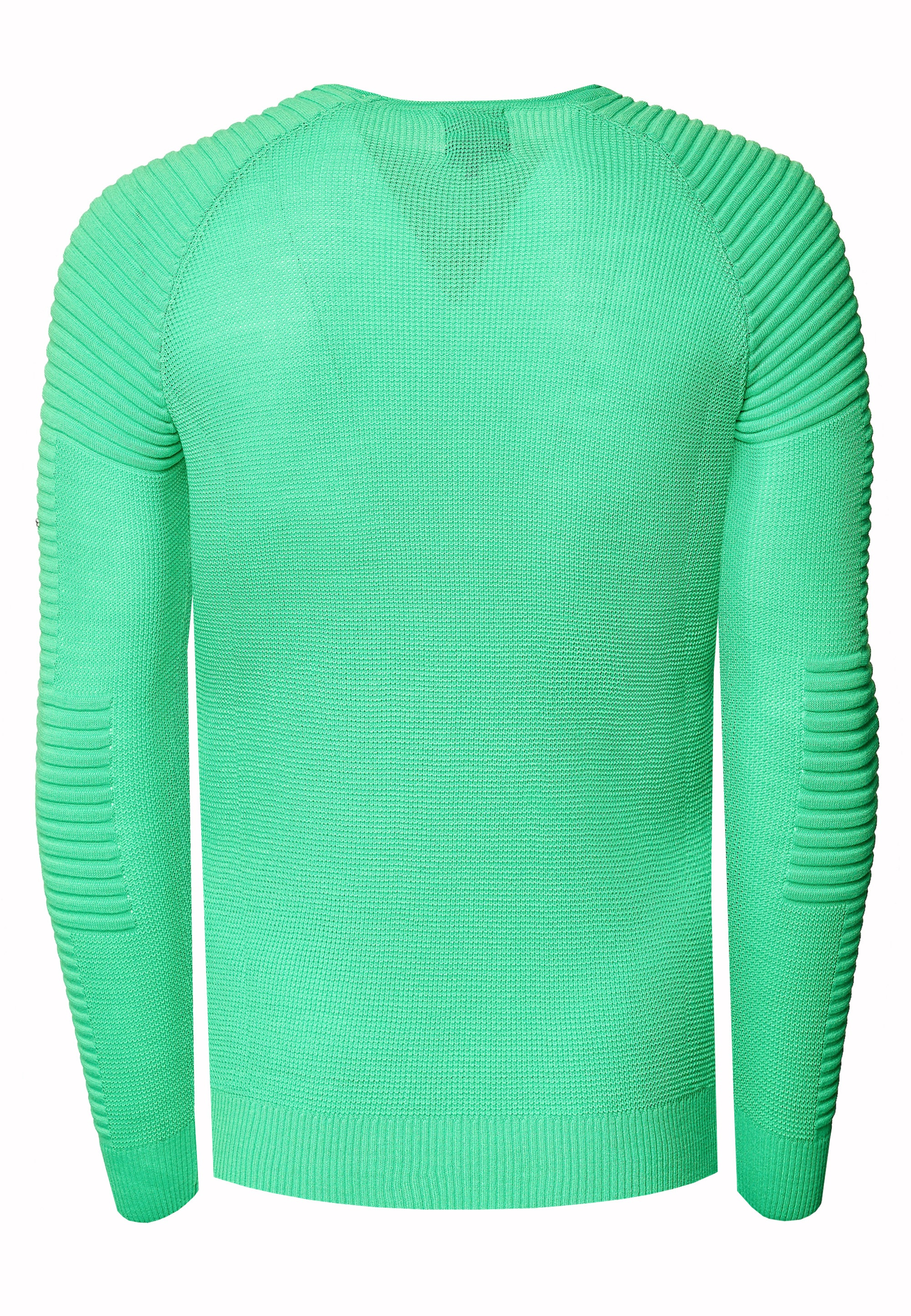 Rusty Neal Strickpullover, mit modernem Rundhalsausschnitt