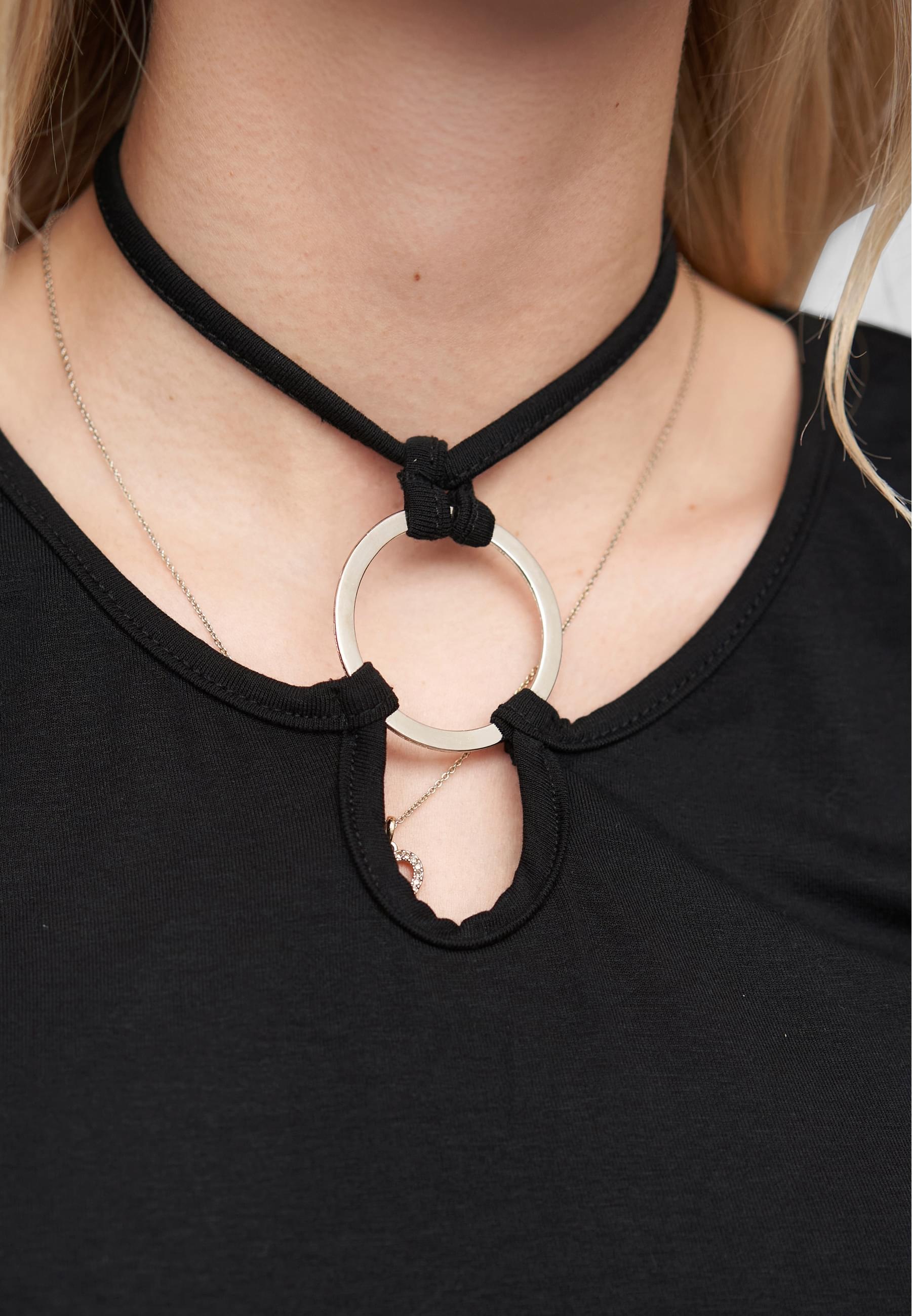 CLOUD 5IVE Muskelshirt »CLOUD 5IVE Cloud 5ive Viscose Neckholder Top with Ring-Detail«, (1 tlg.)