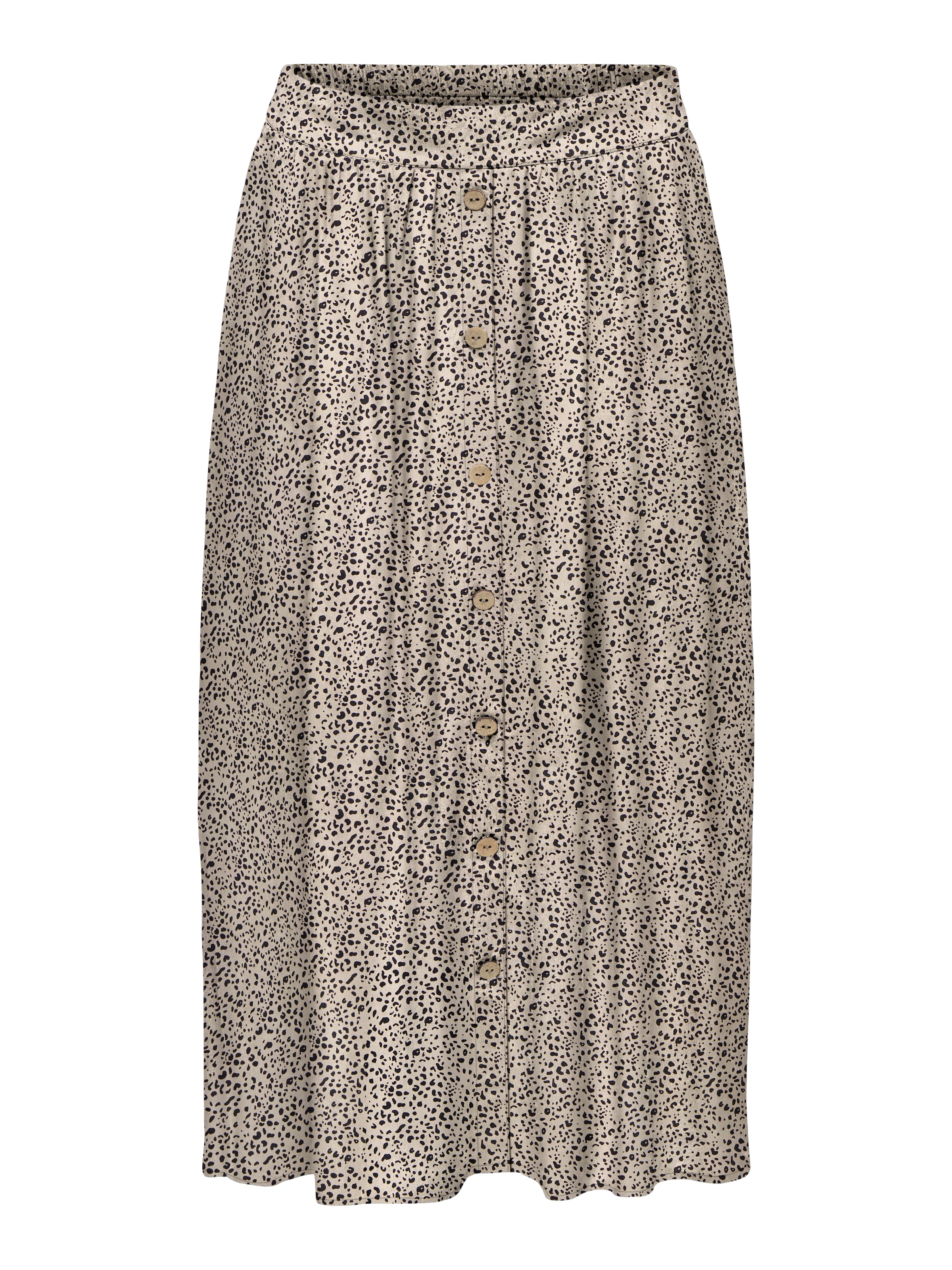 Only Sommerrock "Onlmilano Aop Life Long Skirt Wvn Noos" Viskose