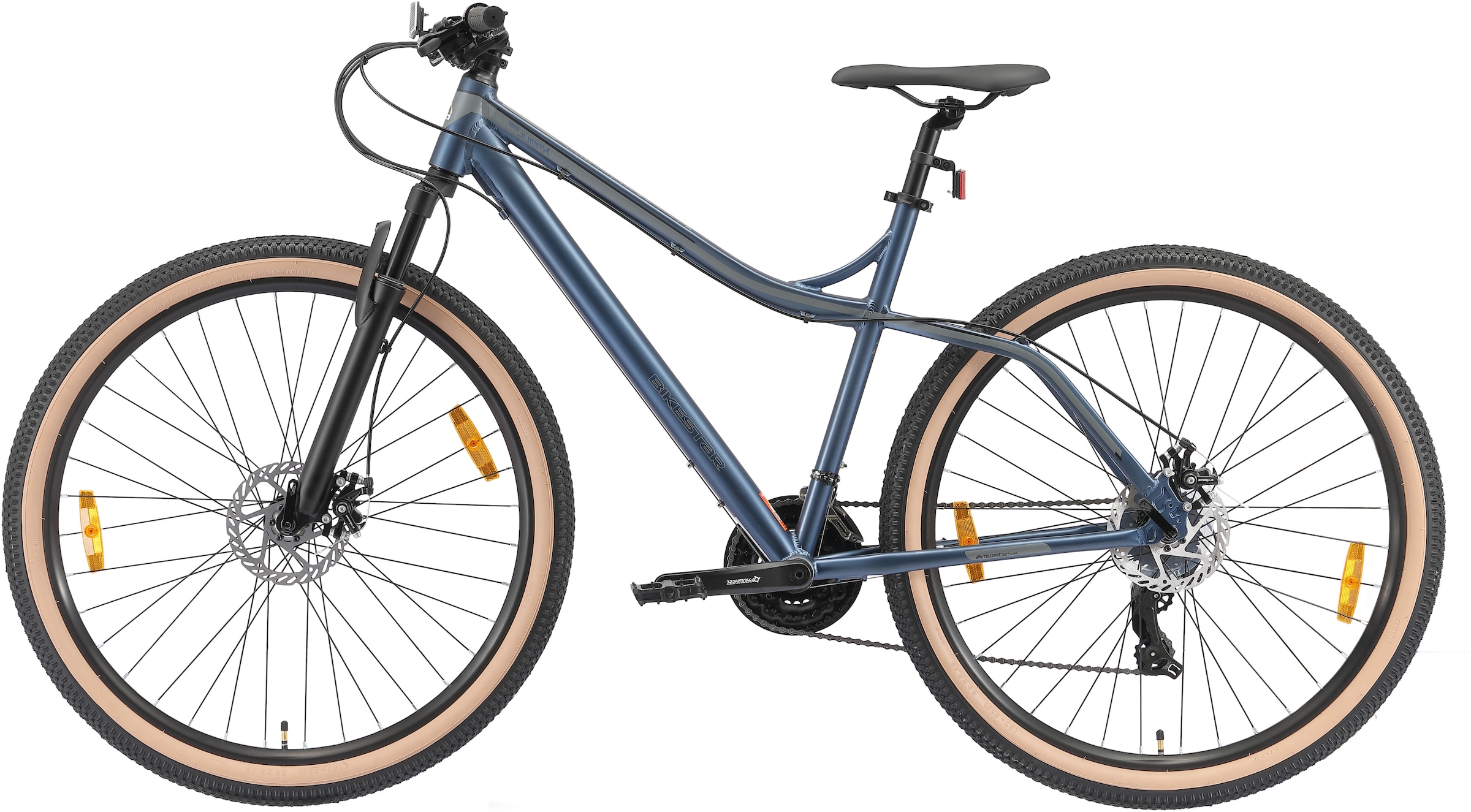 Bikestar Mountainbike 21 Gang Shimano RD-TY300 Schaltwerk Kettenschaltung für Damen und Herren, Kettenschaltung
