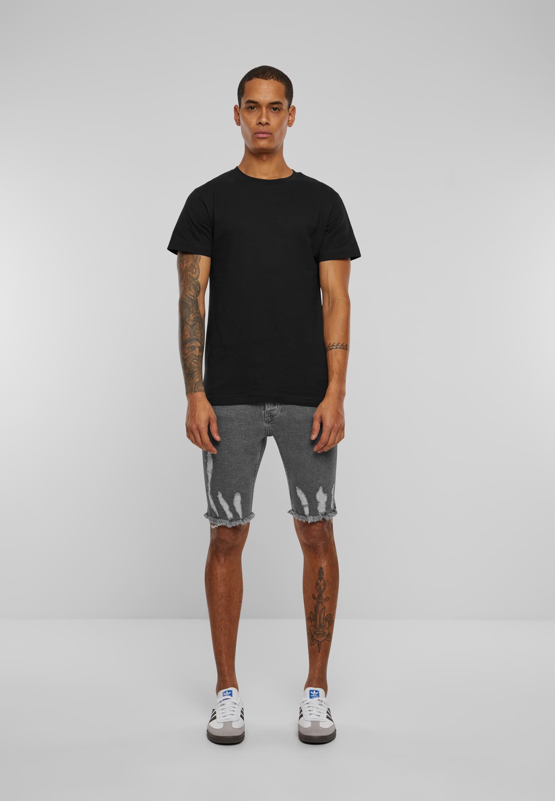 2Y Studios Shorts »2Y Studios Herren 2Y Destroyed Skinny Denim Shorts«, (1 tlg.)