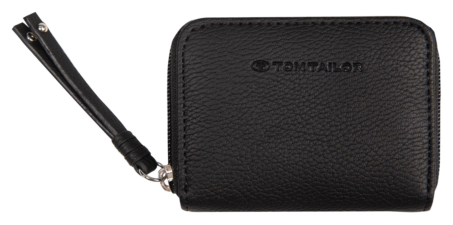 TOM TAILOR Geldbörse »CAIA WALLETS Small zip wallet«, mit Zierband am  Reißverschluss bestellen | BAUR