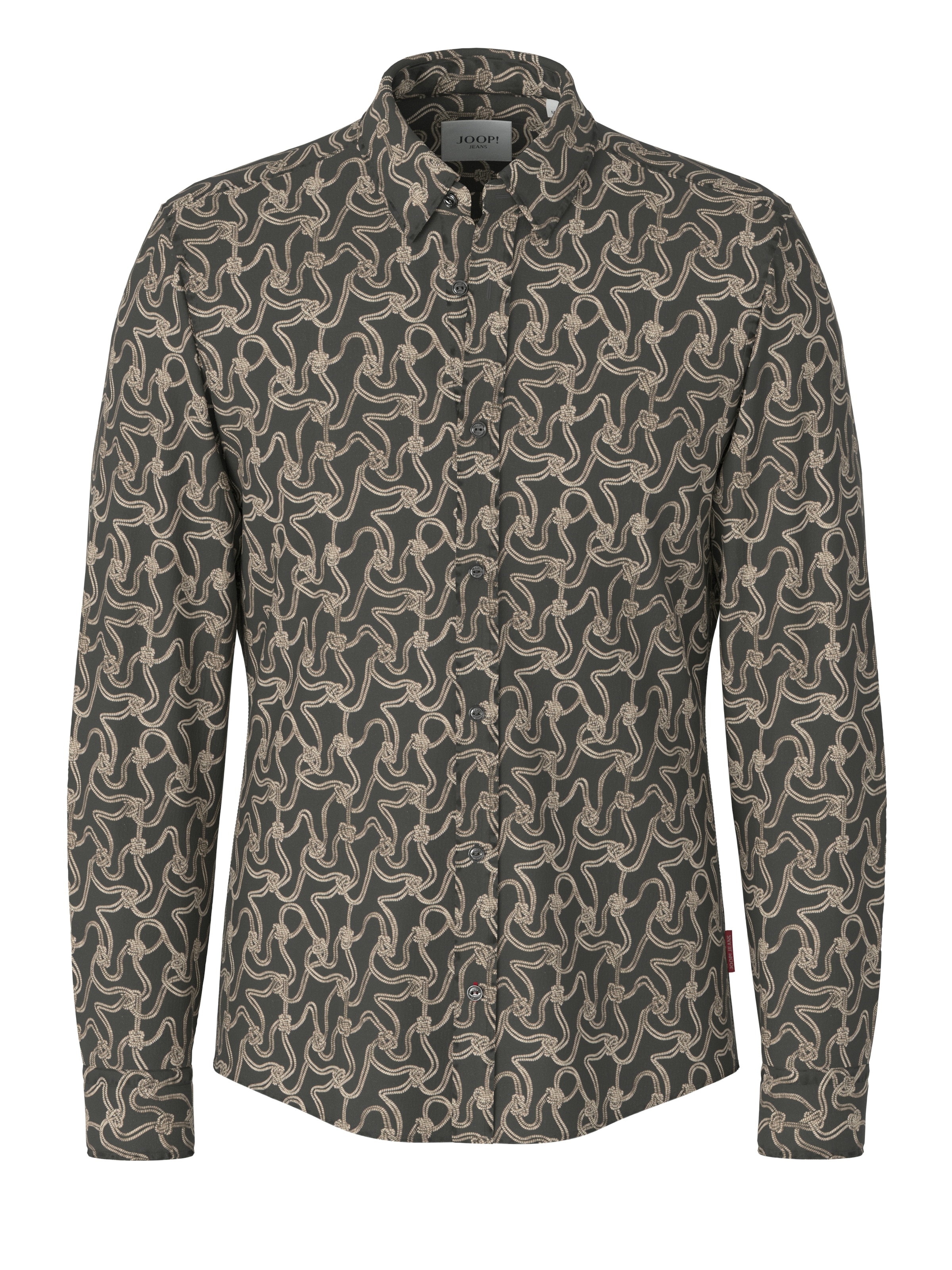 Joop Jeans Langarmhemd "Hanson3", mit Alloverprint günstig online kaufen