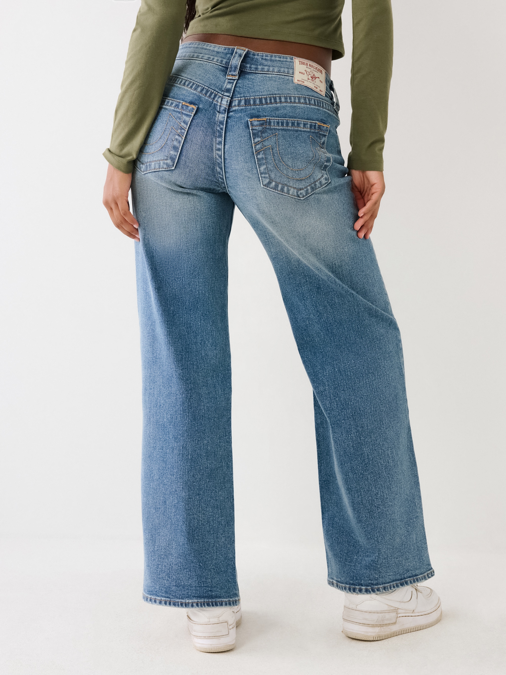 True Religion Loose-fit-Jeans »BOBBI BAGGY JEAN« Baumwollmischung, loose fit, regular waist