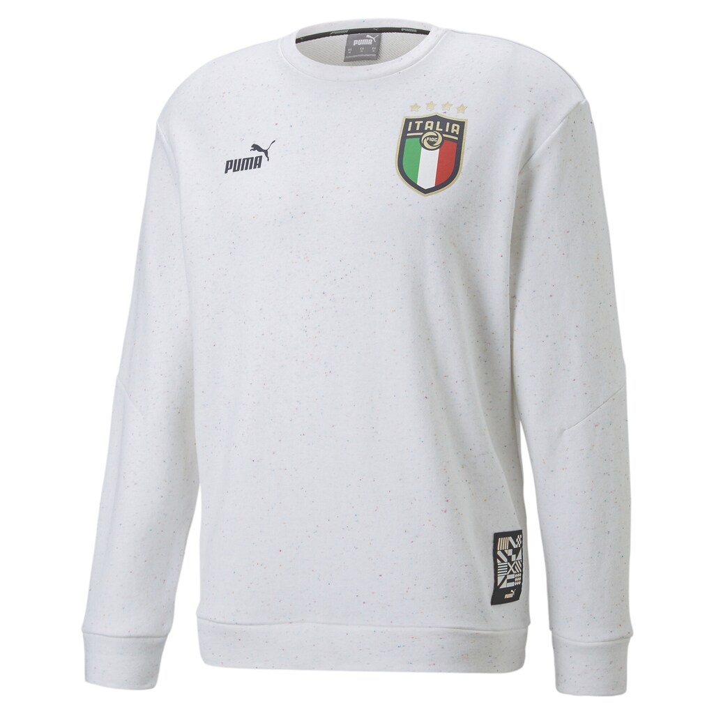 PUMA Kapuzensweatshirt »Italien ftblCulture Sweatshirt mit Rundhalsausschnitt Herren«