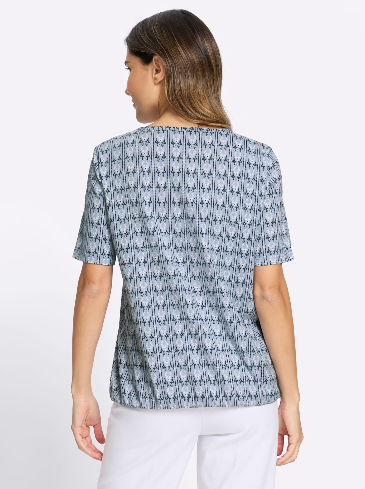 Classic Basics Spitzenshirt »Kurzarm-Shirt« 1