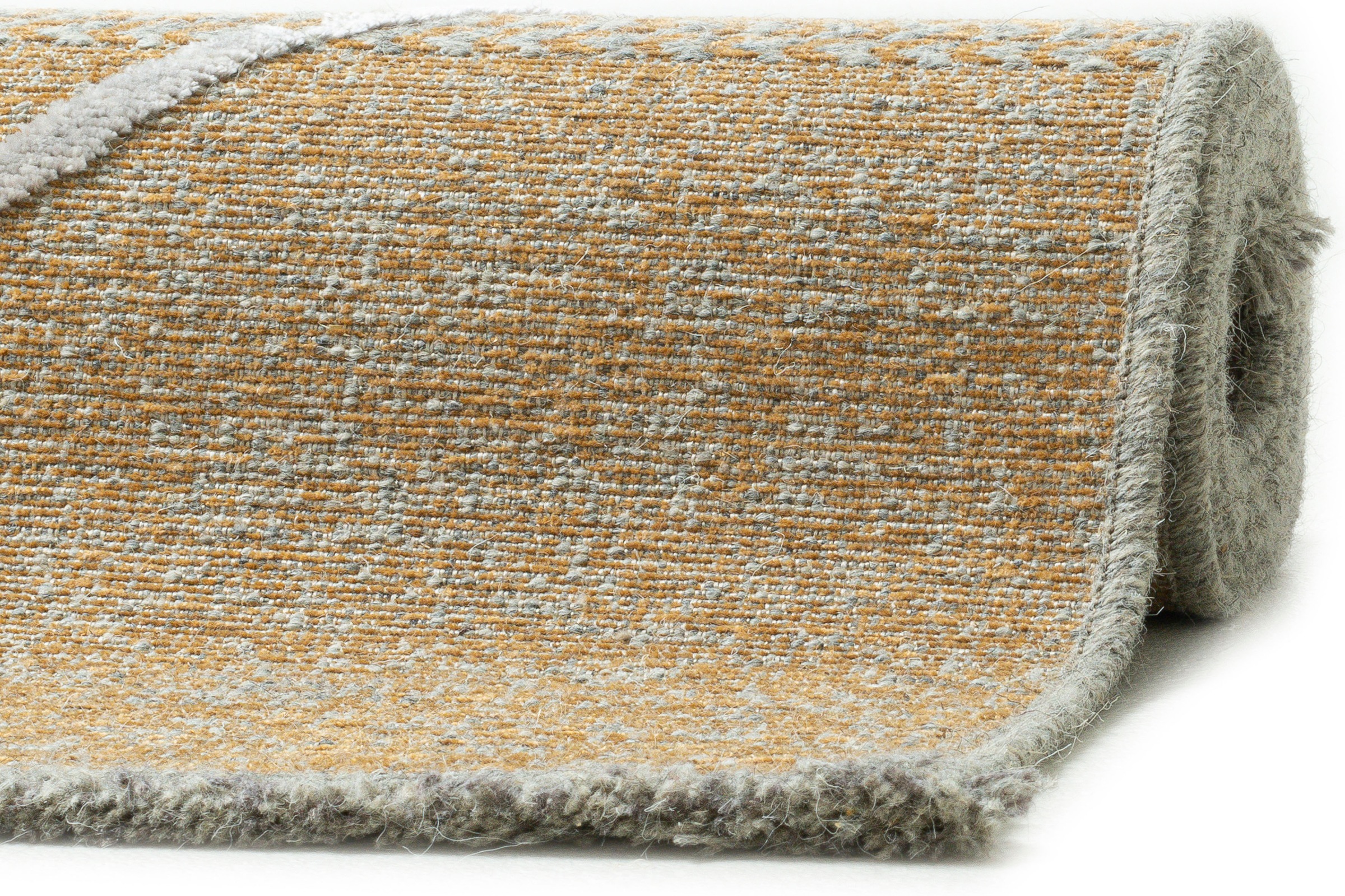 Sansibar Teppich »Braderup«, rechteckig, Flachgewebe, modernes Scandi Design, Motiv Rauten, mit Fransen