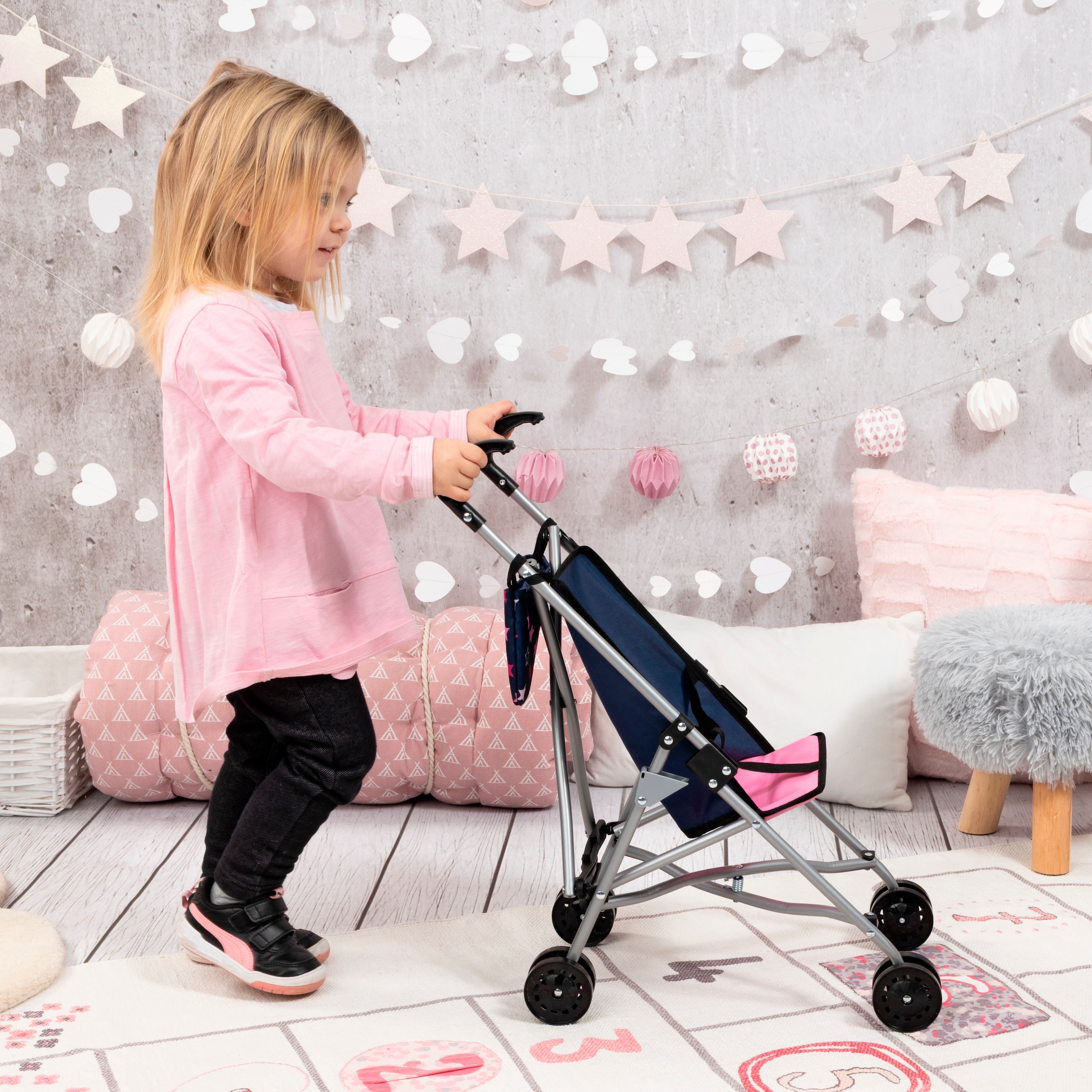 Bayer Puppenbuggy mit Tasche