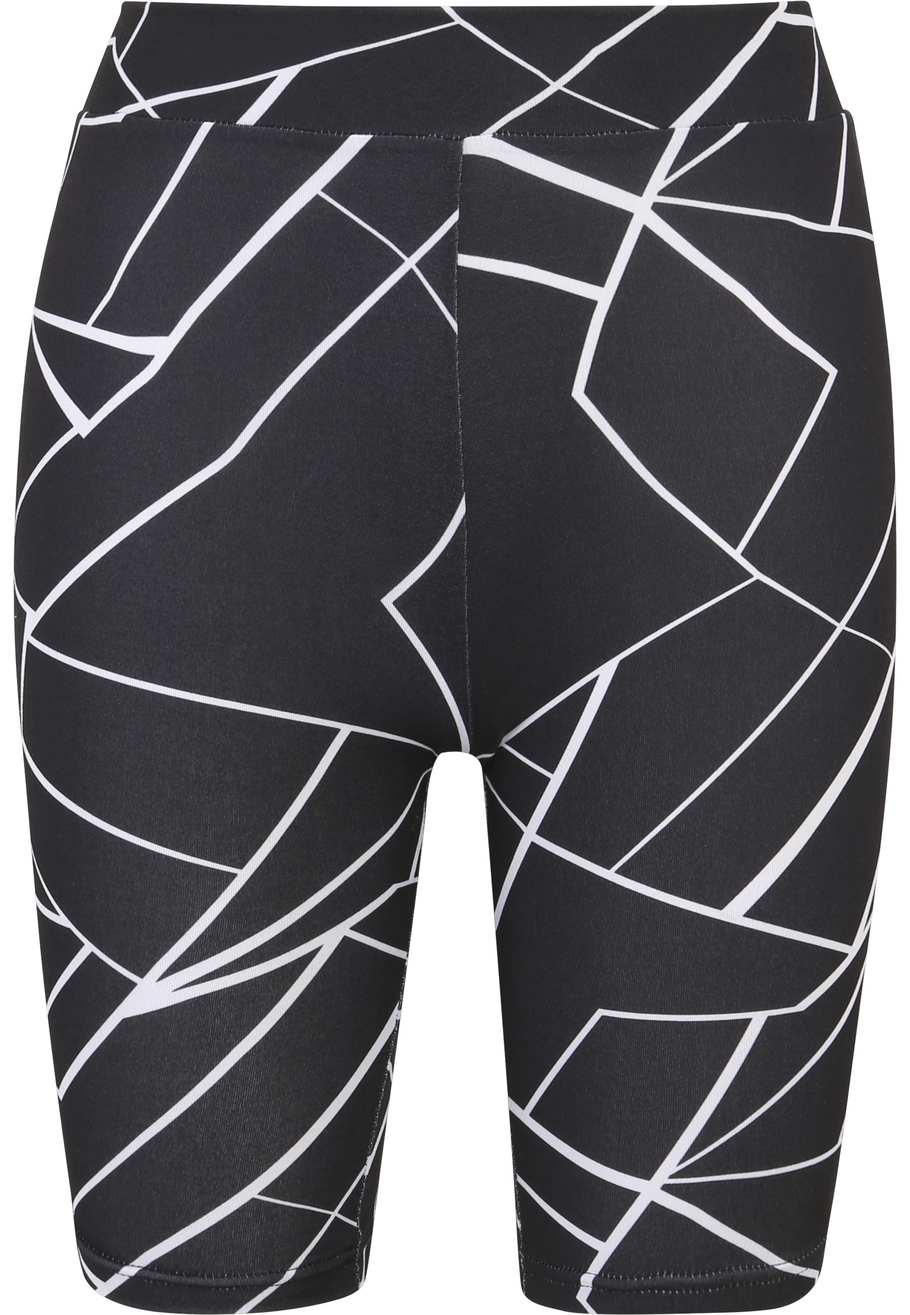 URBAN CLASSICS Stoffhose "Urban Classics Damen Ladies AOP Cycle Shorts 2-Pa günstig online kaufen