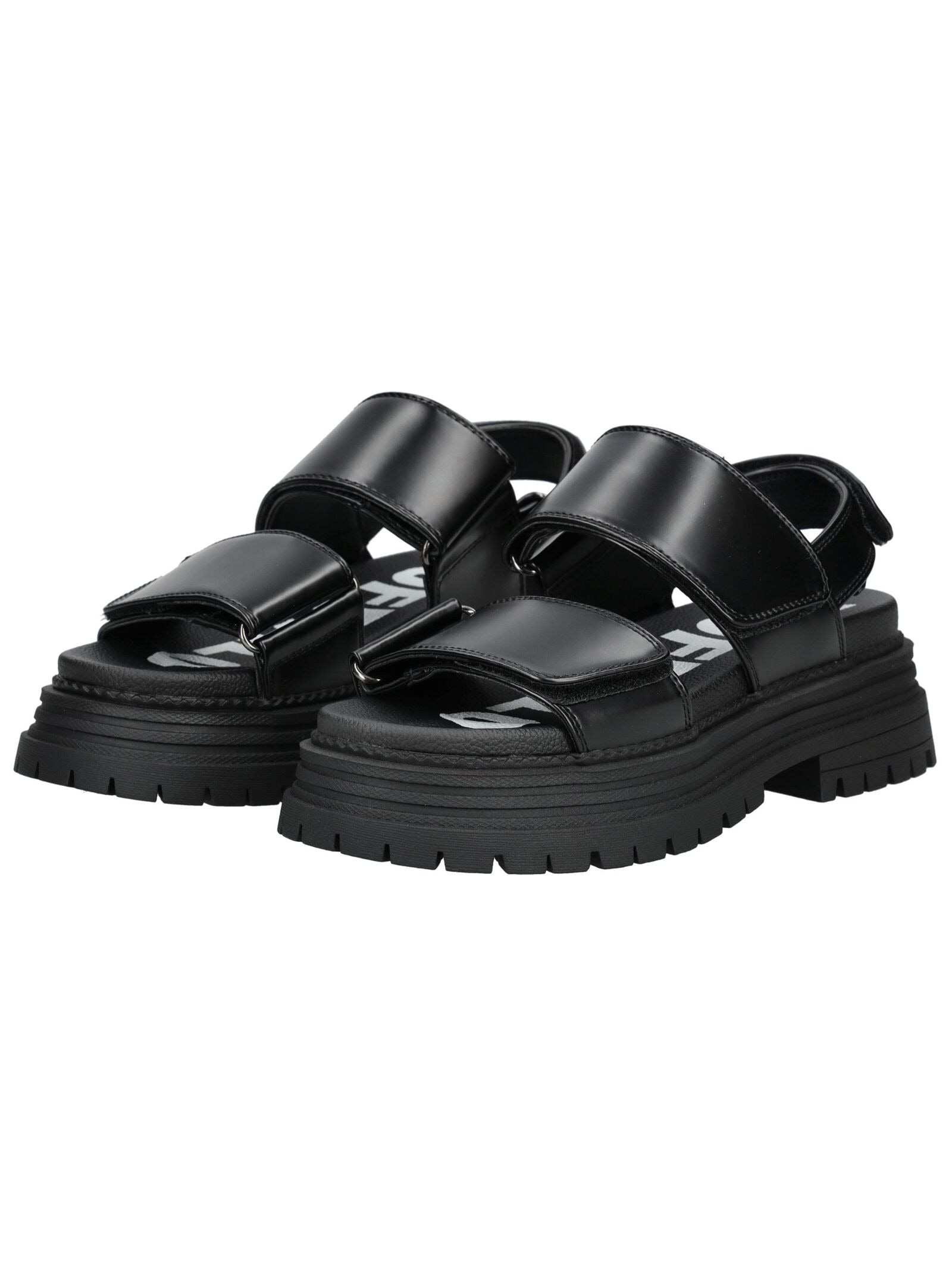 Buffalo Riemchensandale »Buffalo Sandalen Lederimitat«