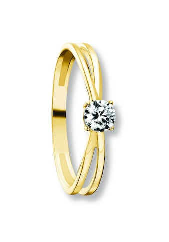 Goldring »Zirkonia Ring aus 333 Gelbgold«