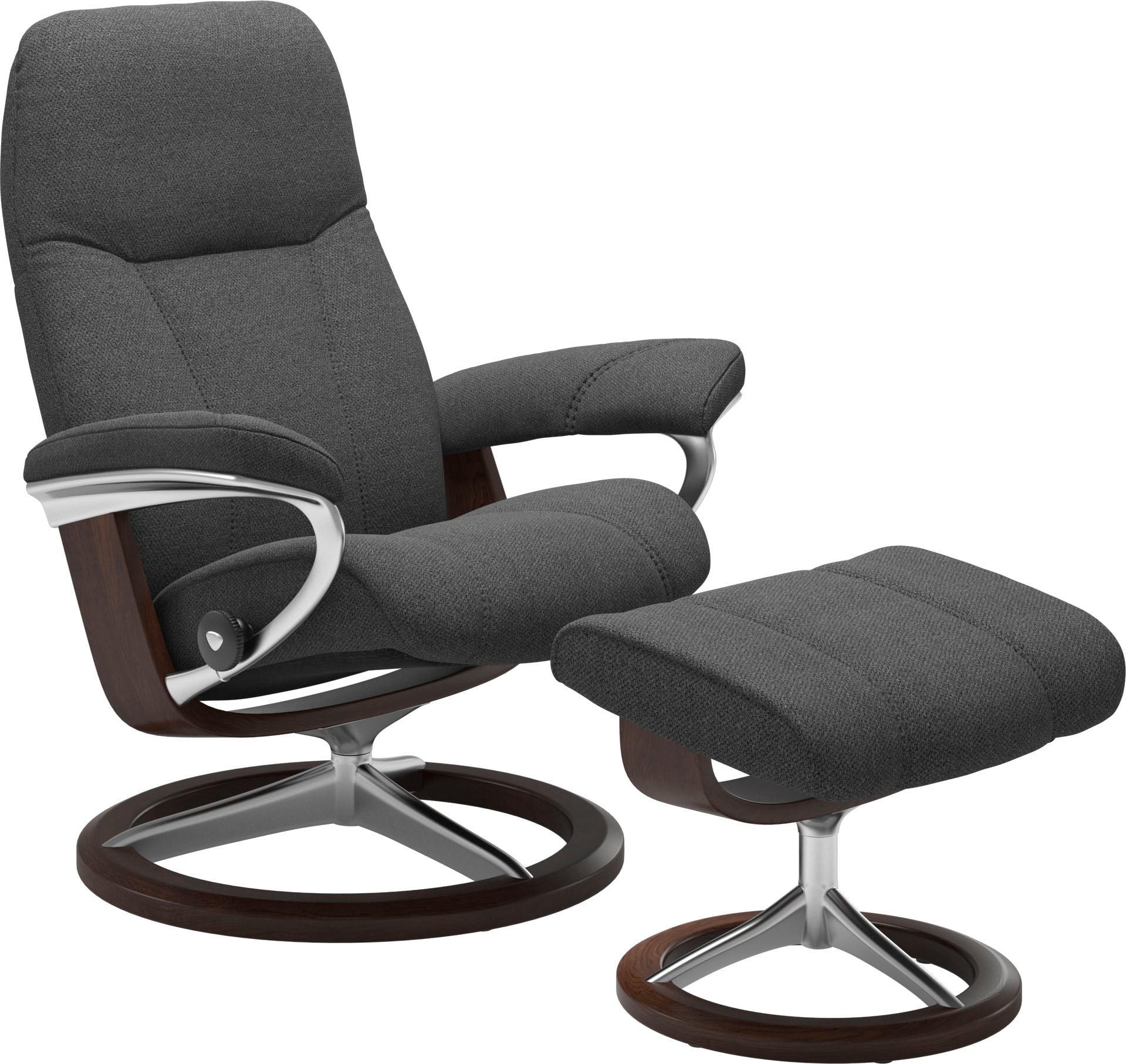 Stressless Relaxsessel "Consul", (Set, Relaxsessel mit Hocker), mit Hocker, günstig online kaufen