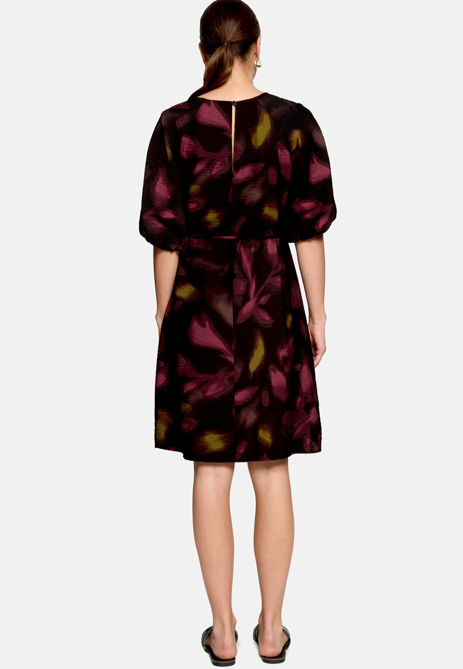 Zero Druckkleid »Damen mit Bindegürtel« Material