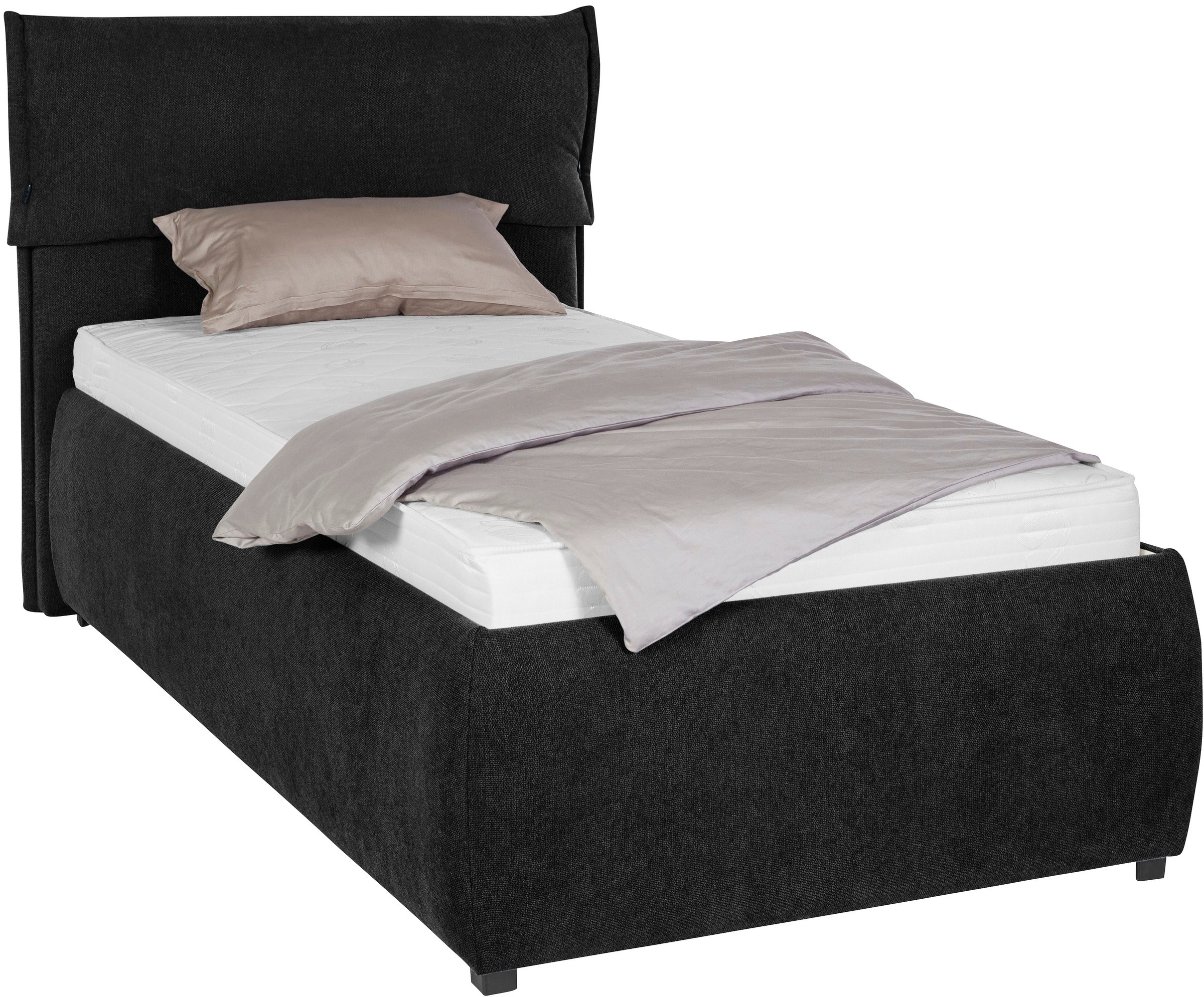 andas Polsterbett "Jenson" als Bettgestell oder mit 3 Matratzenarten und Hä günstig online kaufen