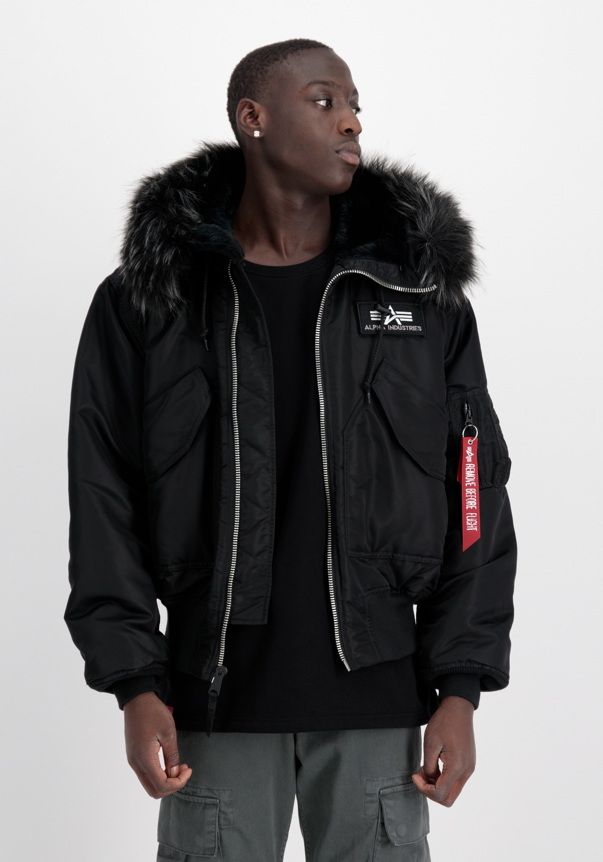 Alpha Industries Winterjacke "45/P Hooded" günstig online kaufen