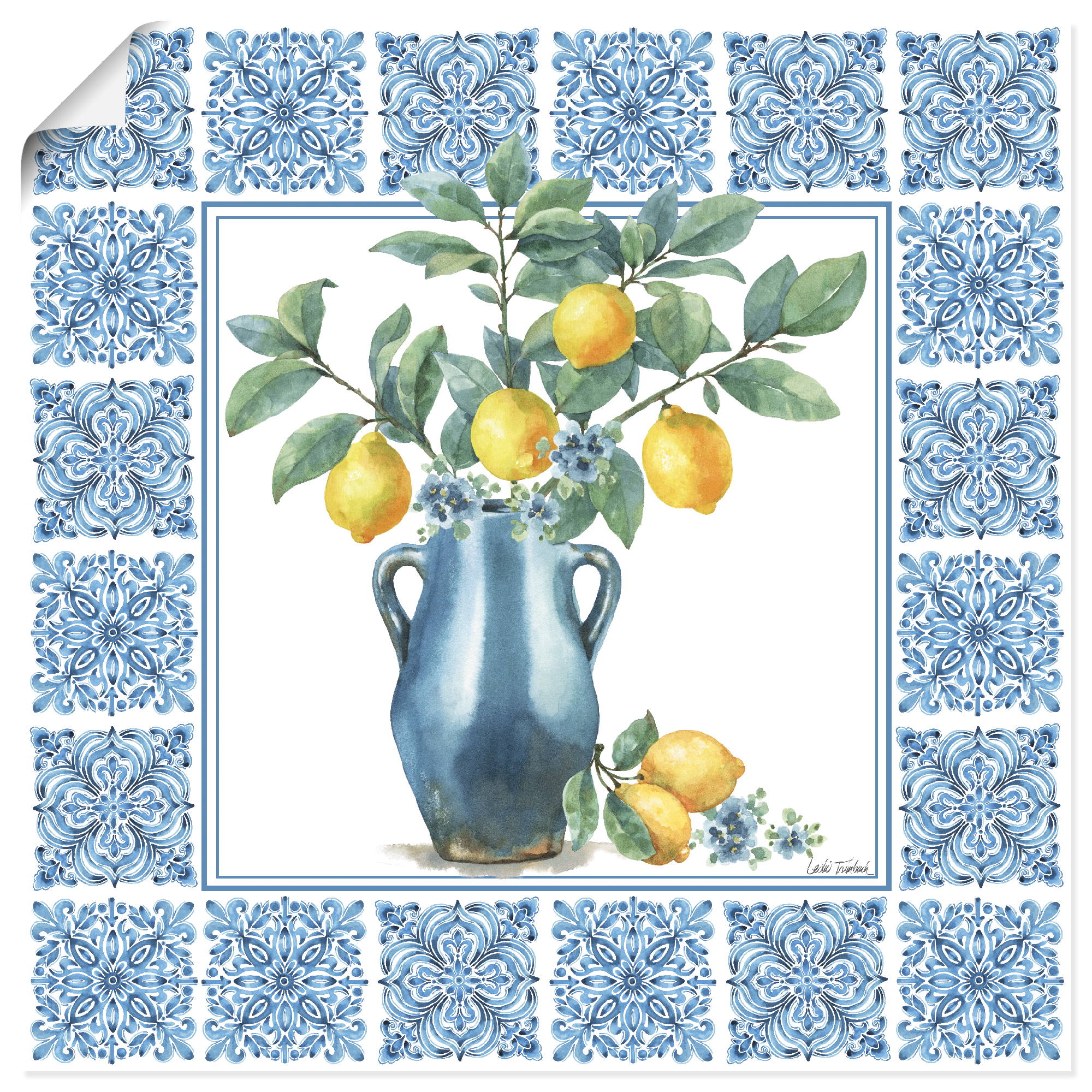 Artland "Le Citron V" Arrangements 1 Stk. tlg. als Alubild, Leinwandbild, Poster, Wandaufkleber in verschied. Größen