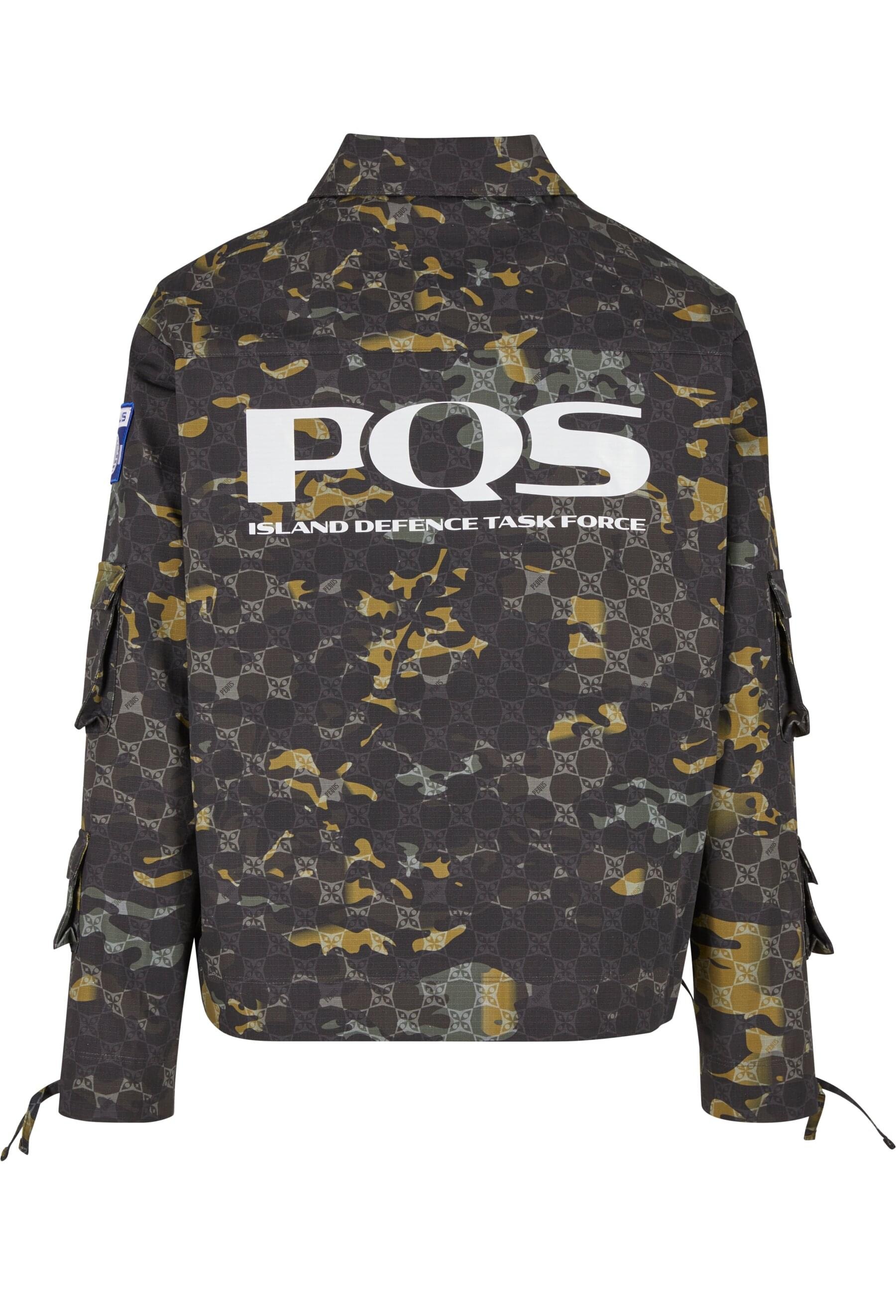 PEQUS Allwetterjacke "PEQUS PEQUS Aether Camo Jacket" 1 Stk. tlg. ohne Kapu günstig online kaufen