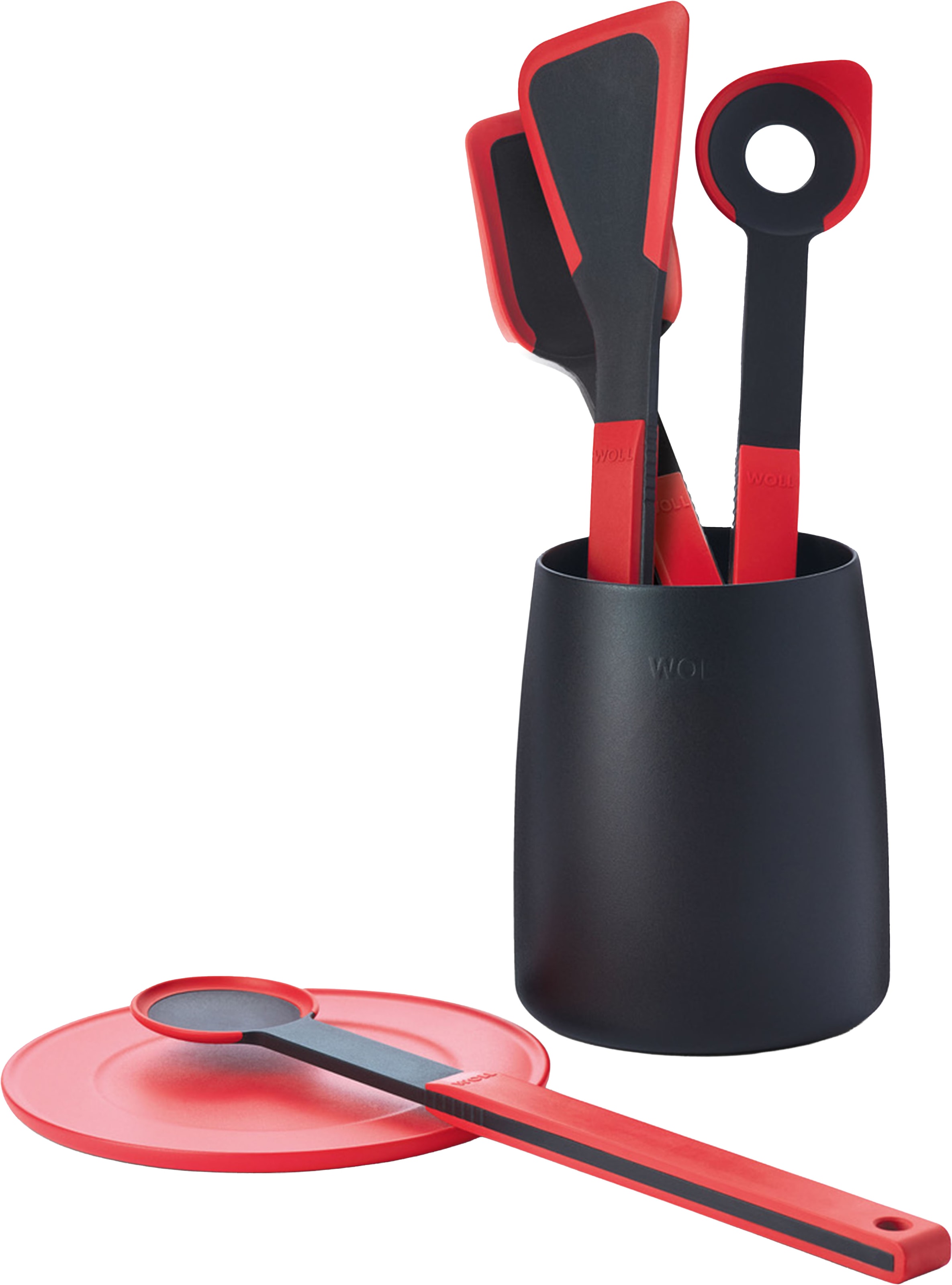 WOLL Kochbesteck-Set "Cook it" aus hochwertigem Kunststoff und Silikon günstig online kaufen