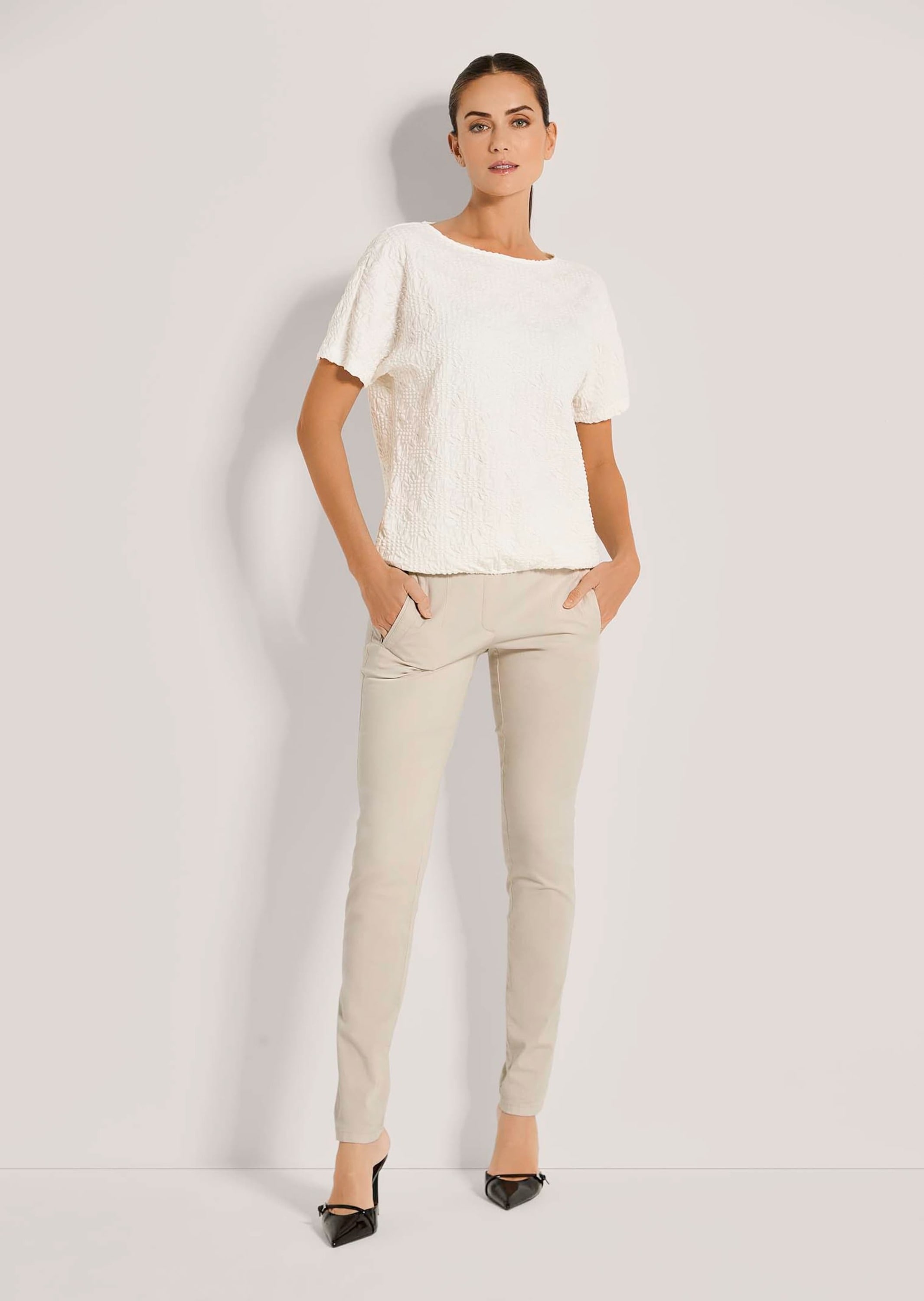 MADELEINE Langarmshirt »Sweatshirt Sweatshirt mit Gummibund«