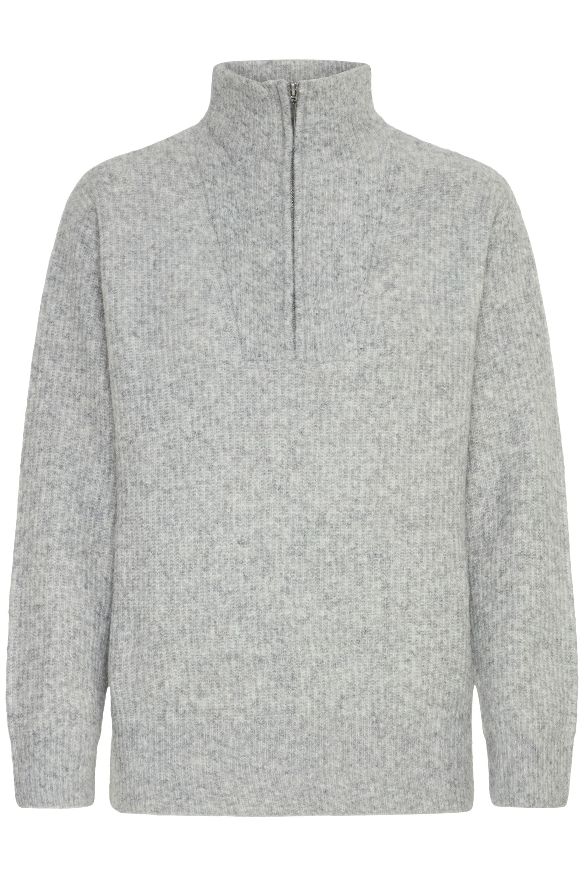 Pulz Jeans Strickpullover "Strickpullover PZASTRA Zipper Roll Neck Pullover günstig online kaufen